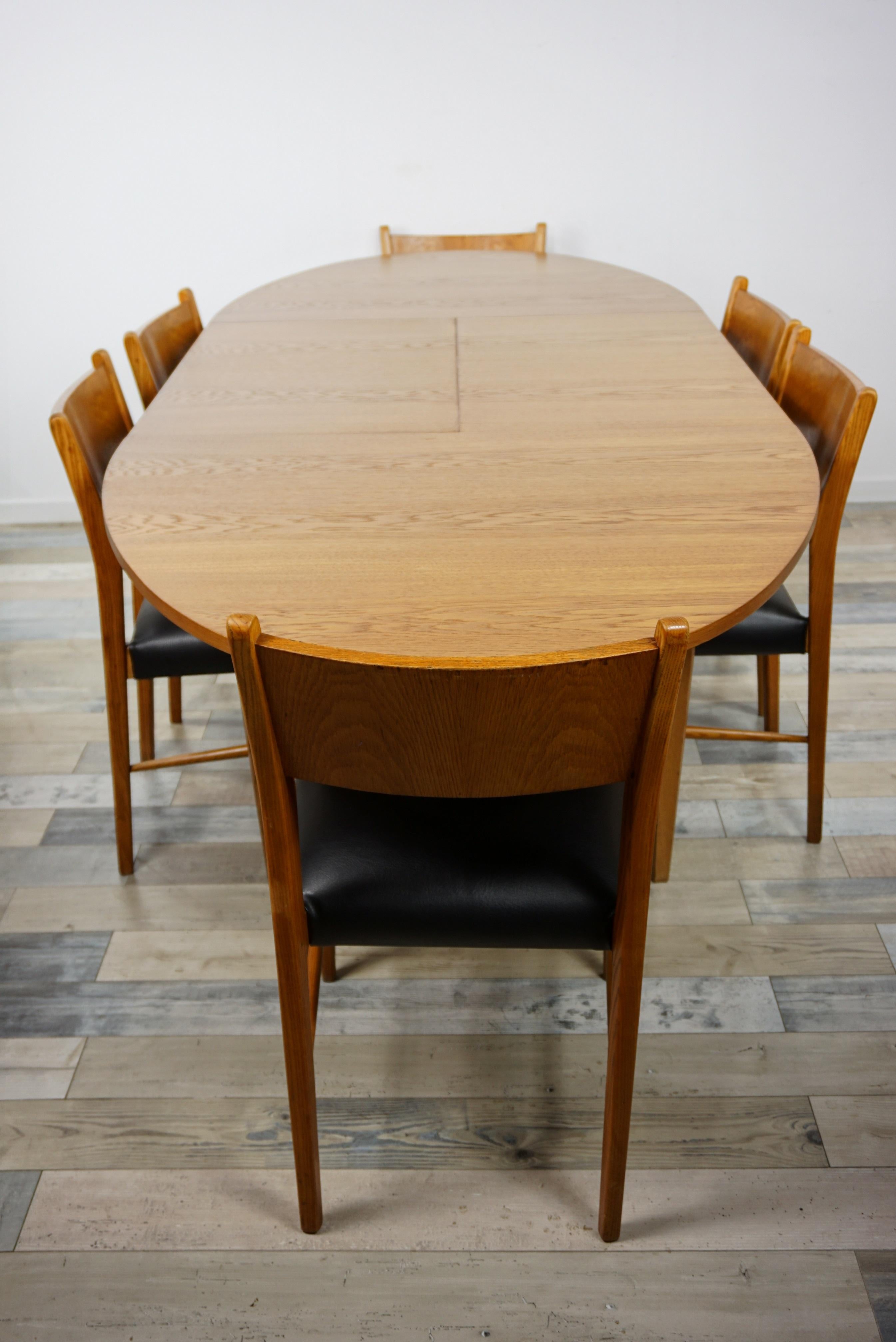 1960s Design and Scandinavian Style Dining Set 2