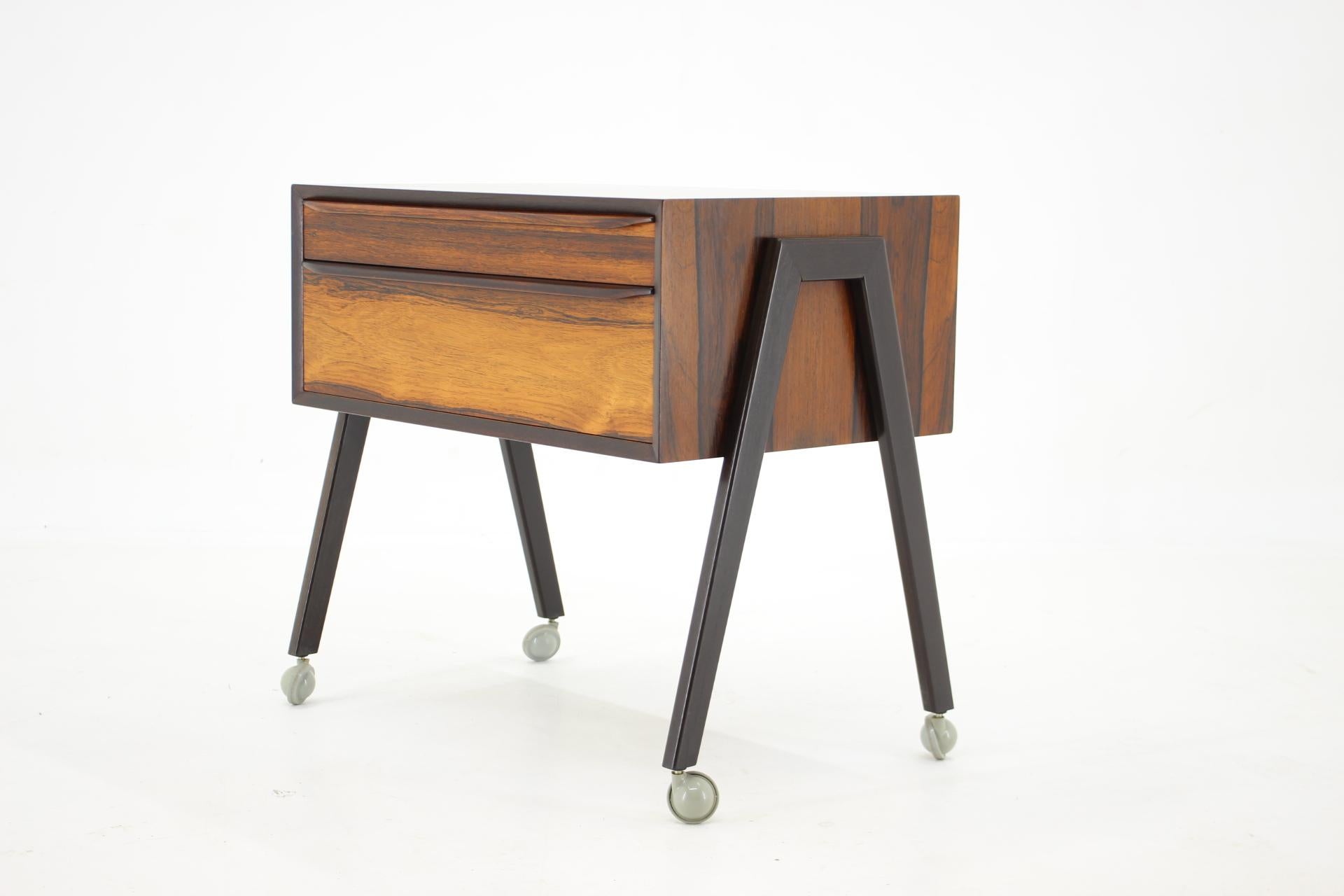 Mid-Century Modern 1960s Design Sewing Cabinet, Denmark  For Sale