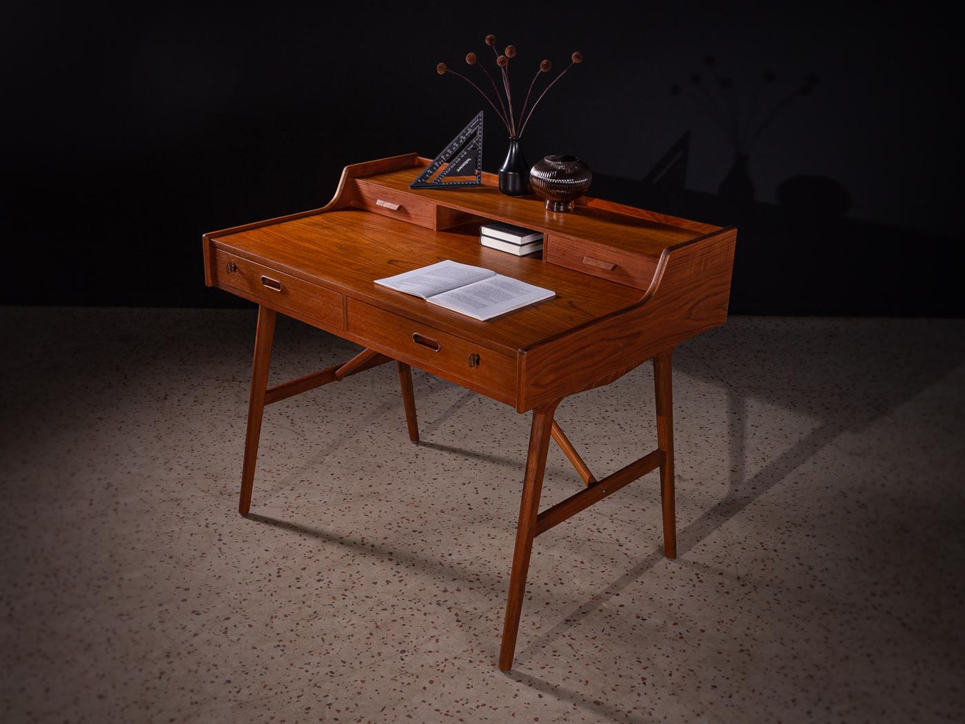 Danish 1960s Desk by Arne Wahl Iversen, Model 65 For Sale