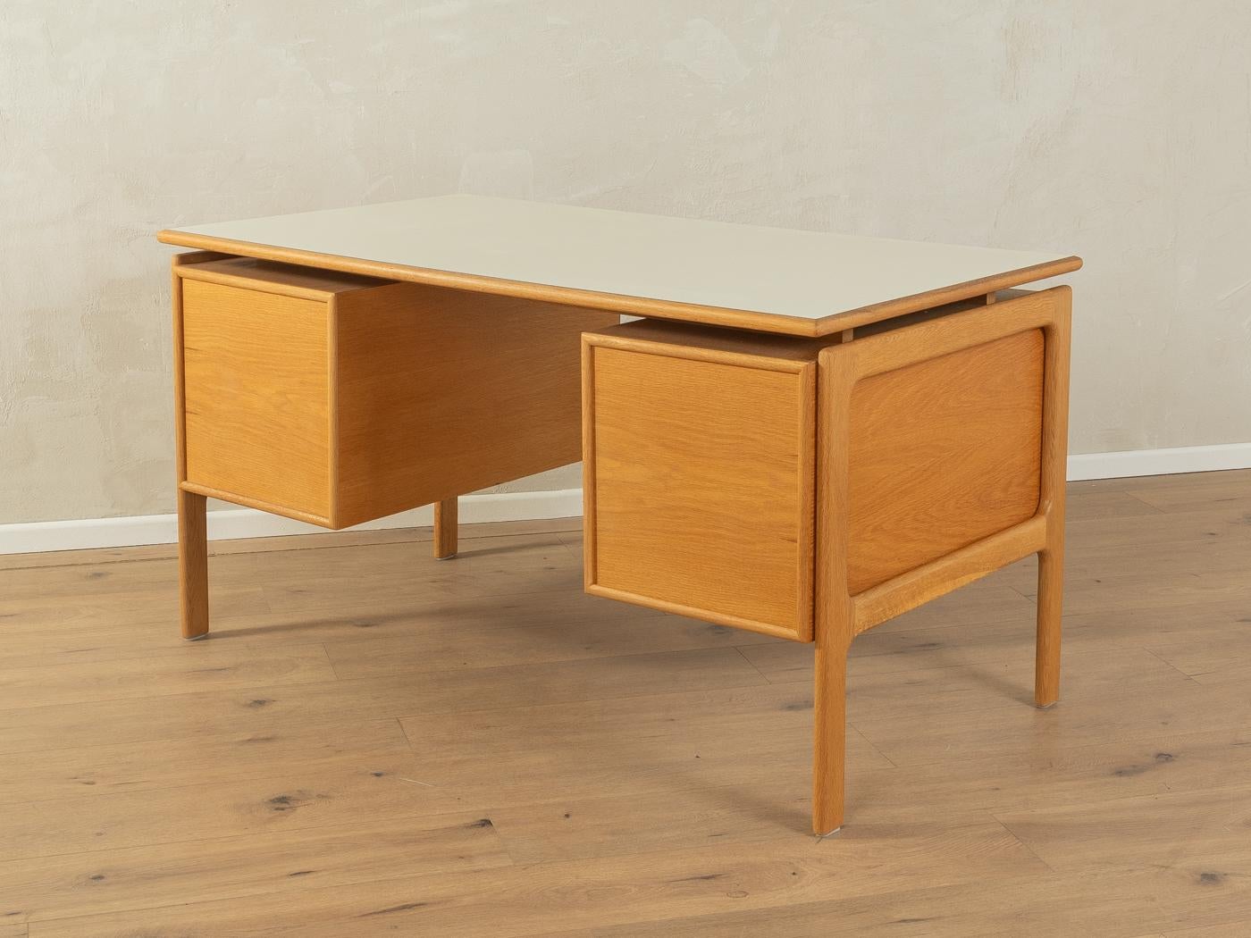 Wood 1960s desk For Sale