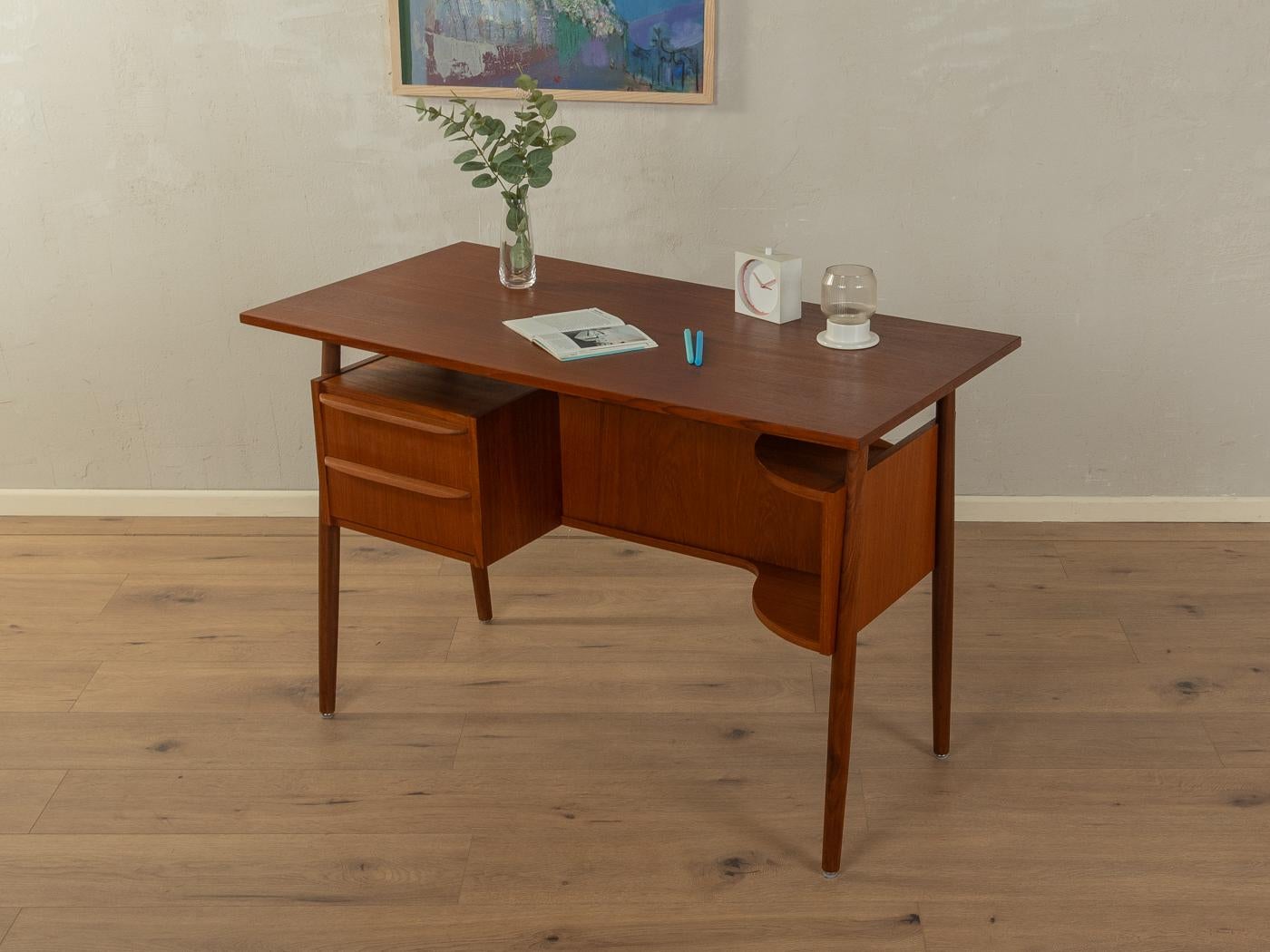 Mid-Century Modern 1960s Desk, Gunnar Nielsen Tibergaard