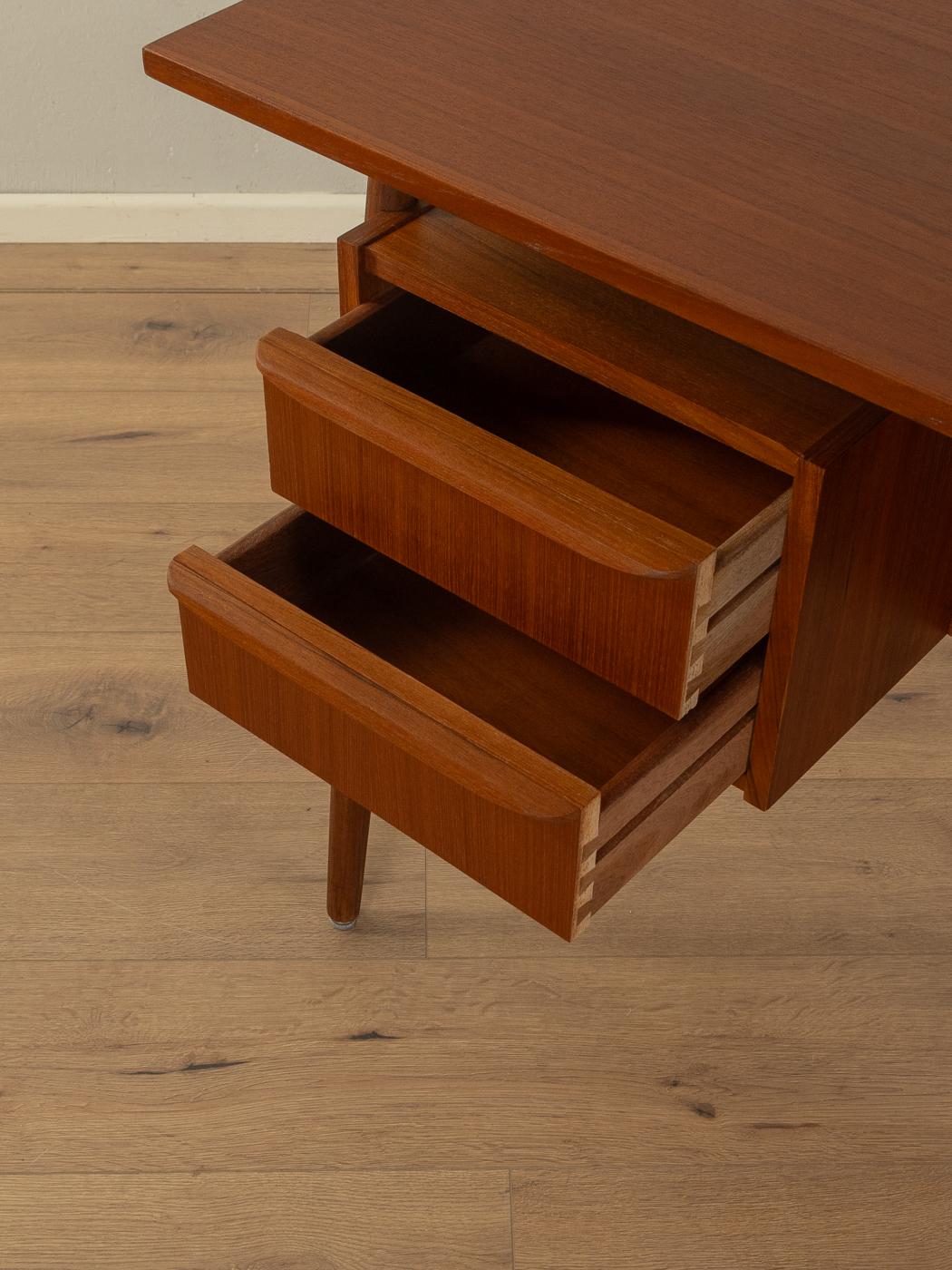 Teak 1960s Desk, Gunnar Nielsen Tibergaard