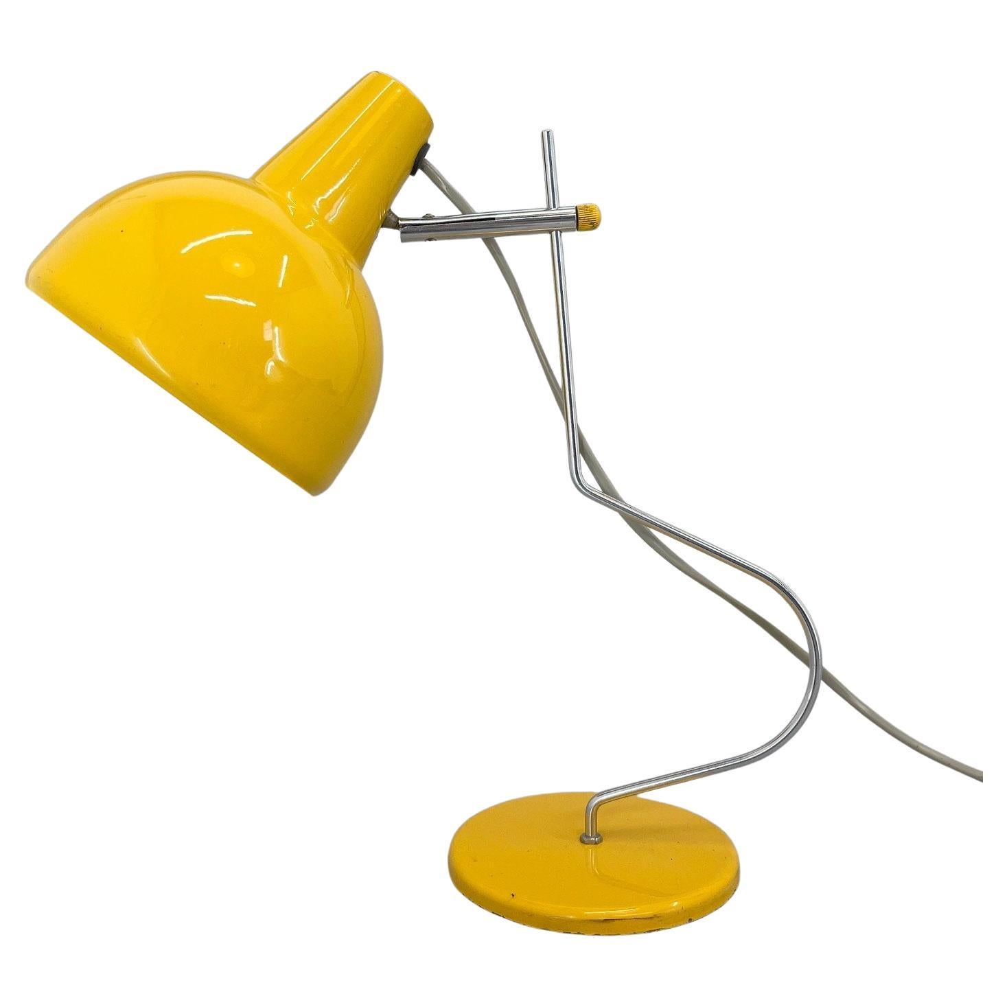 1960's Desk Lamp Designed by Josef Hůrka, Czechoslovakia