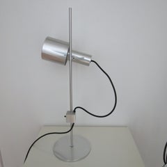 1960s Desk Lamp by Peter Nelson Aluminium Desk Lamp Mid Century Modern Desk Lamp