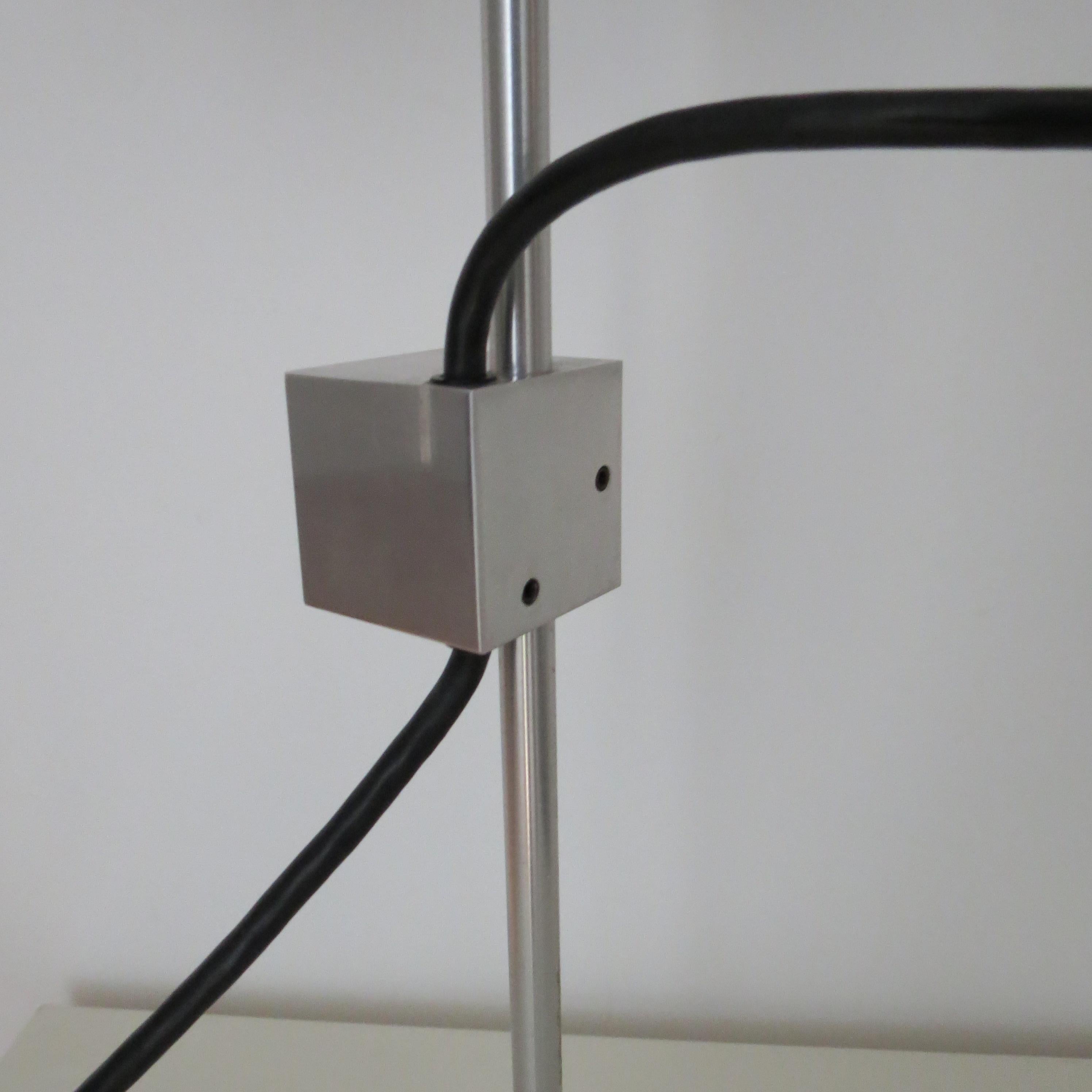 Anglais 1960s Desk Lamp by Peter Nelson Aluminium Desk Lamp Mid Century Modern Desk Lamp en vente