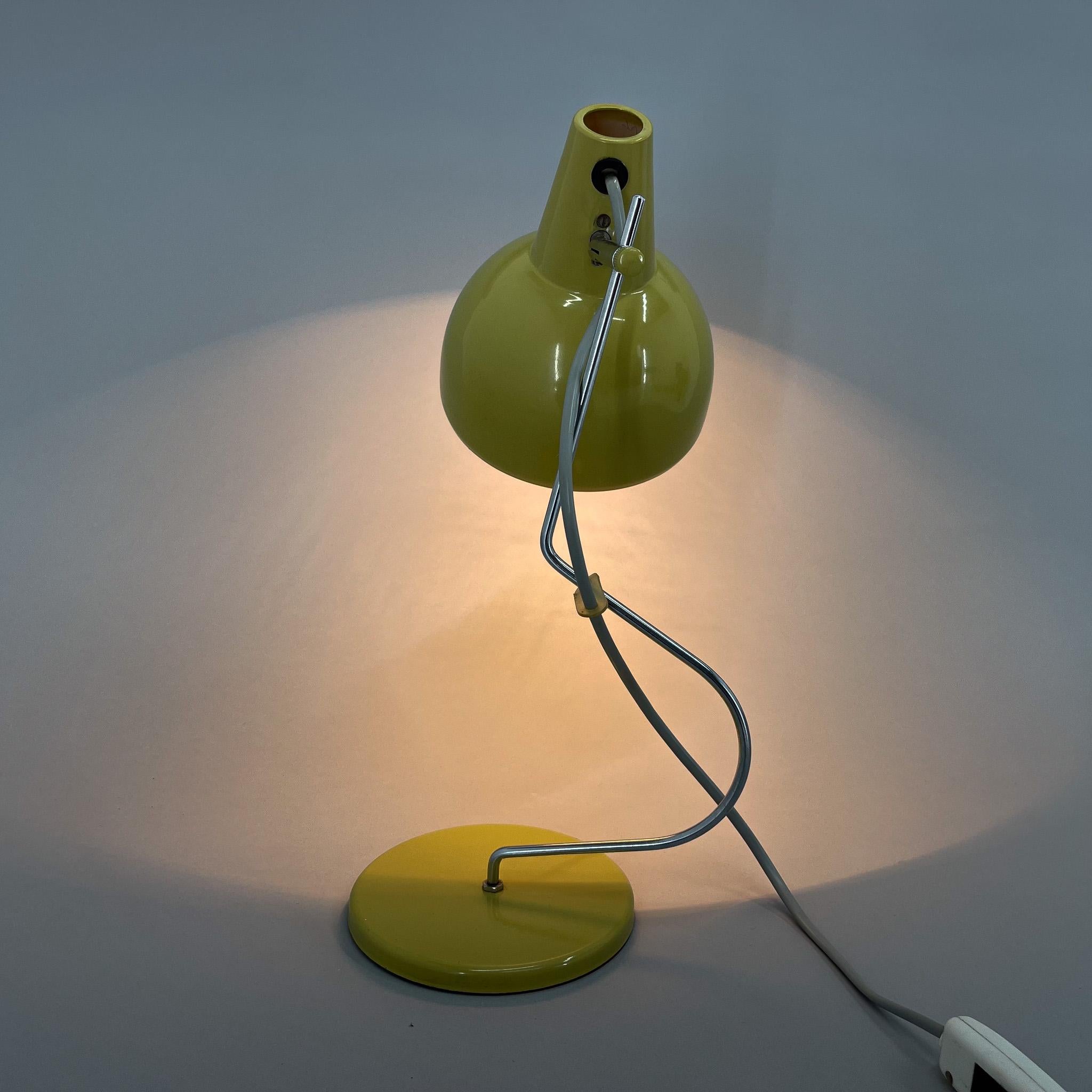 20th Century 1960's Desk Lamp Designed by Josef Hůrka for Lidokov, Czechoslovakia For Sale