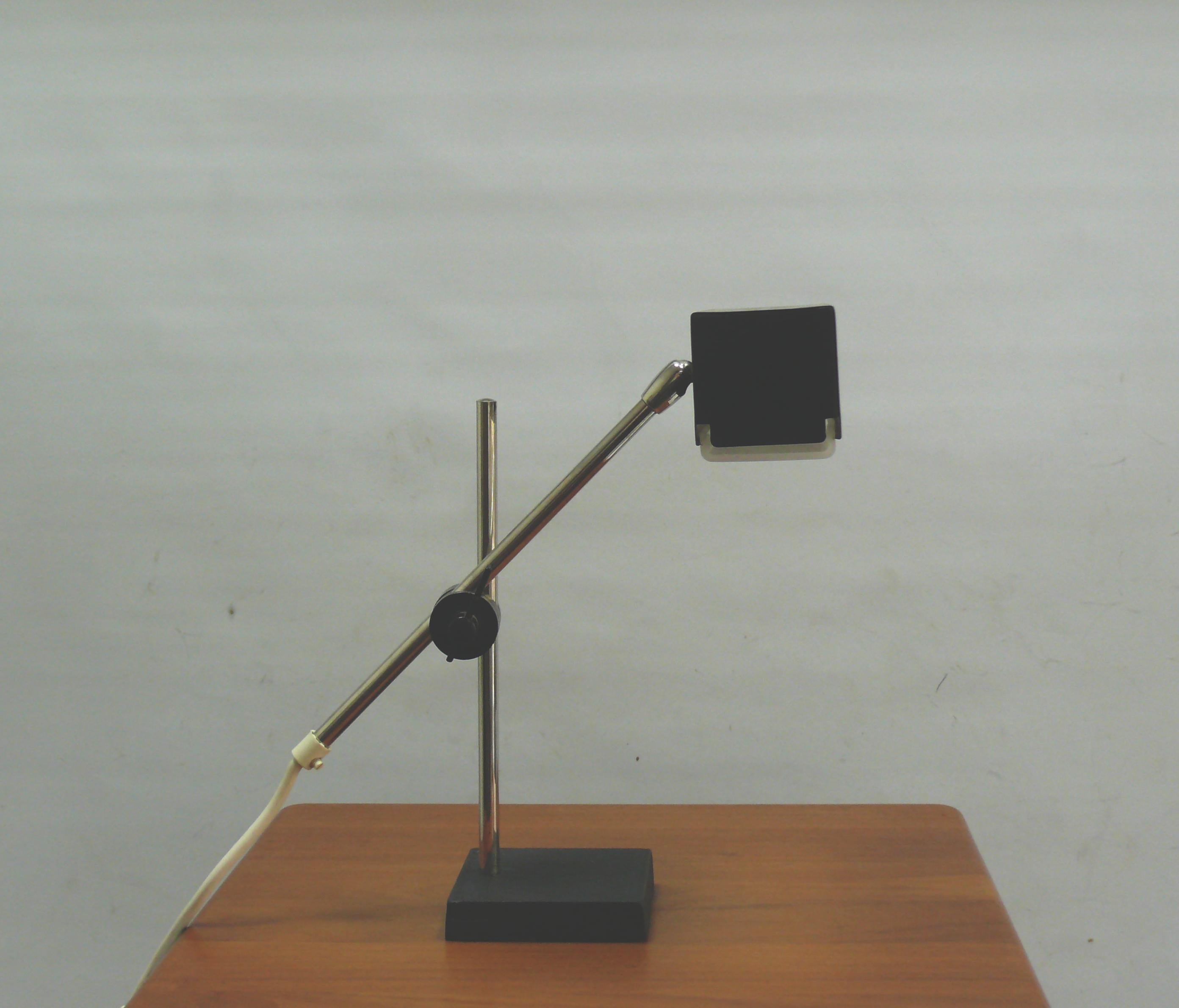 Lámpara de escritorio de los años 60, Leclaire&Schäfer - Alemania Occidental Moderno de mediados de siglo en venta