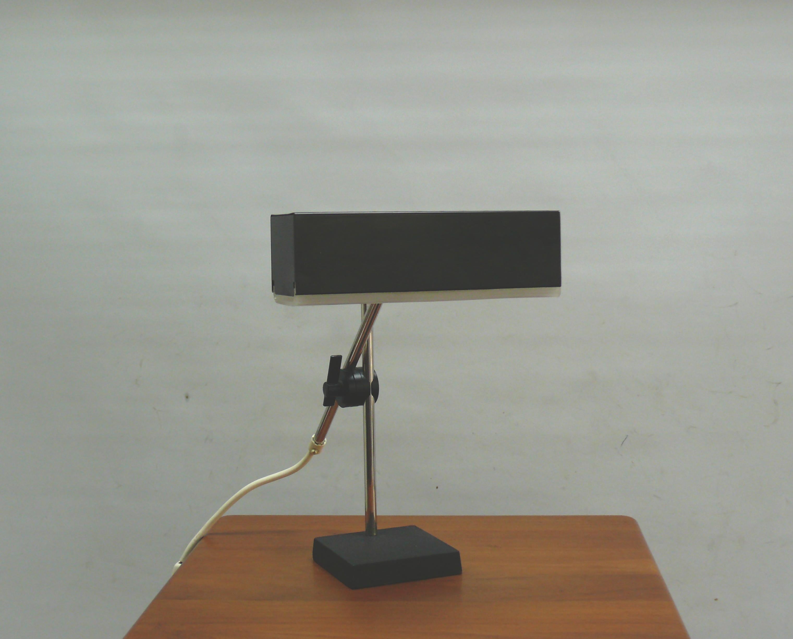 Lámpara de escritorio de los años 60, Leclaire&Schäfer - Alemania Occidental en Bueno estado para la venta en Schwerin, MV