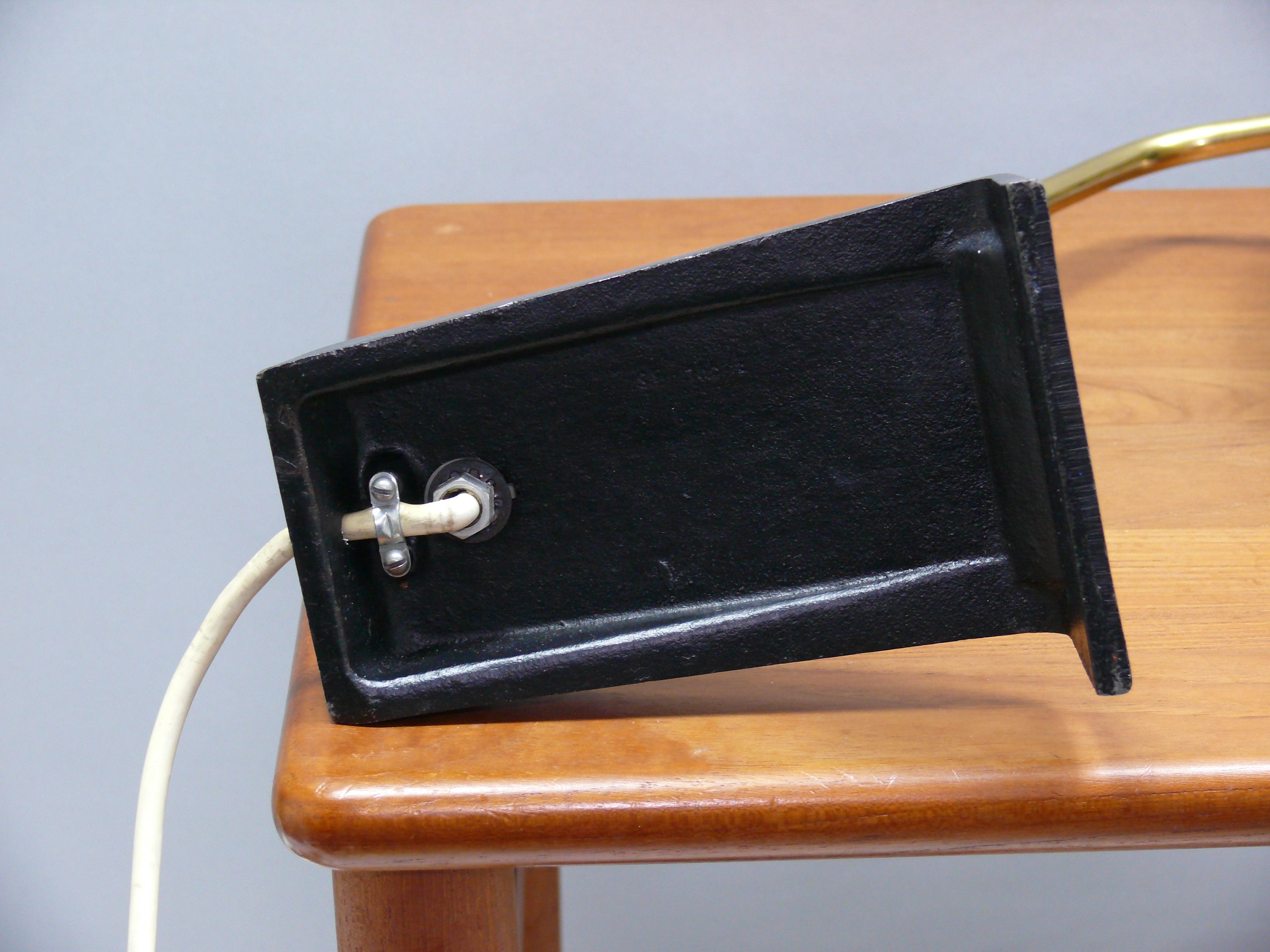 Lampe de bureau des années 1960 fabriquée par Kaiser Leuchten - Allemagne en vente 6