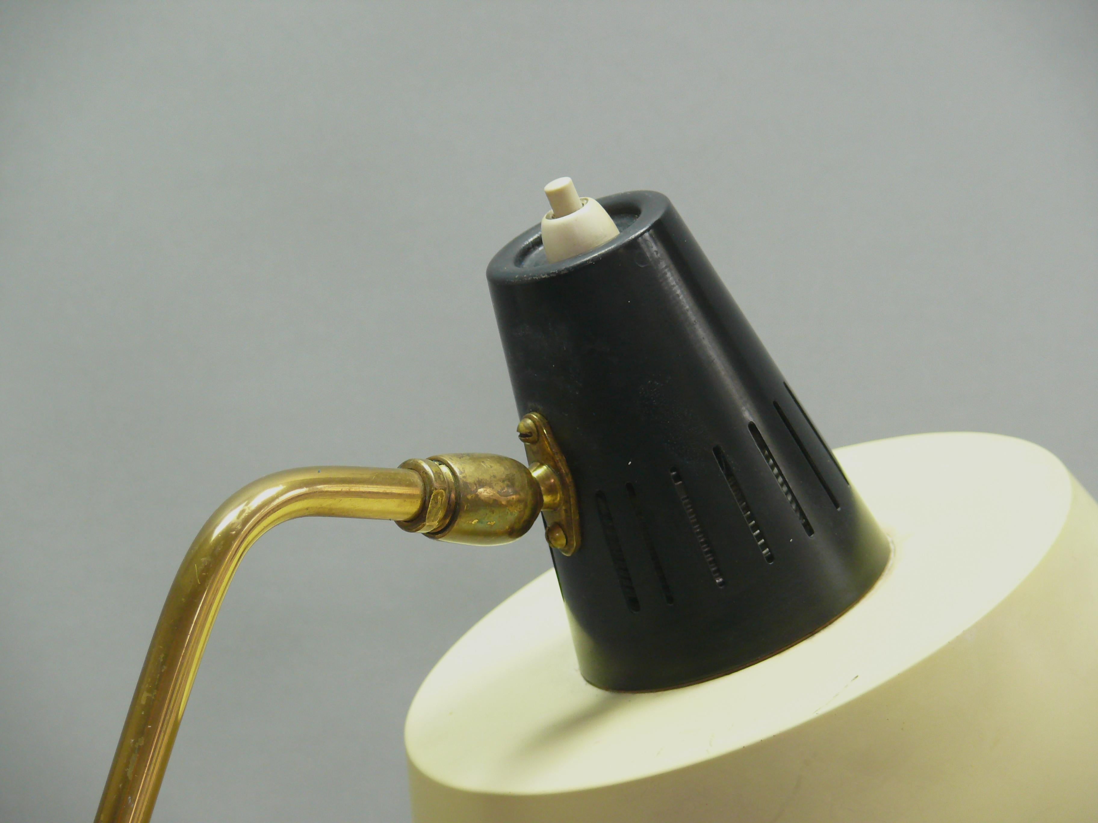 Lampe de bureau des années 1960 fabriquée par Kaiser Leuchten - Allemagne en vente 1