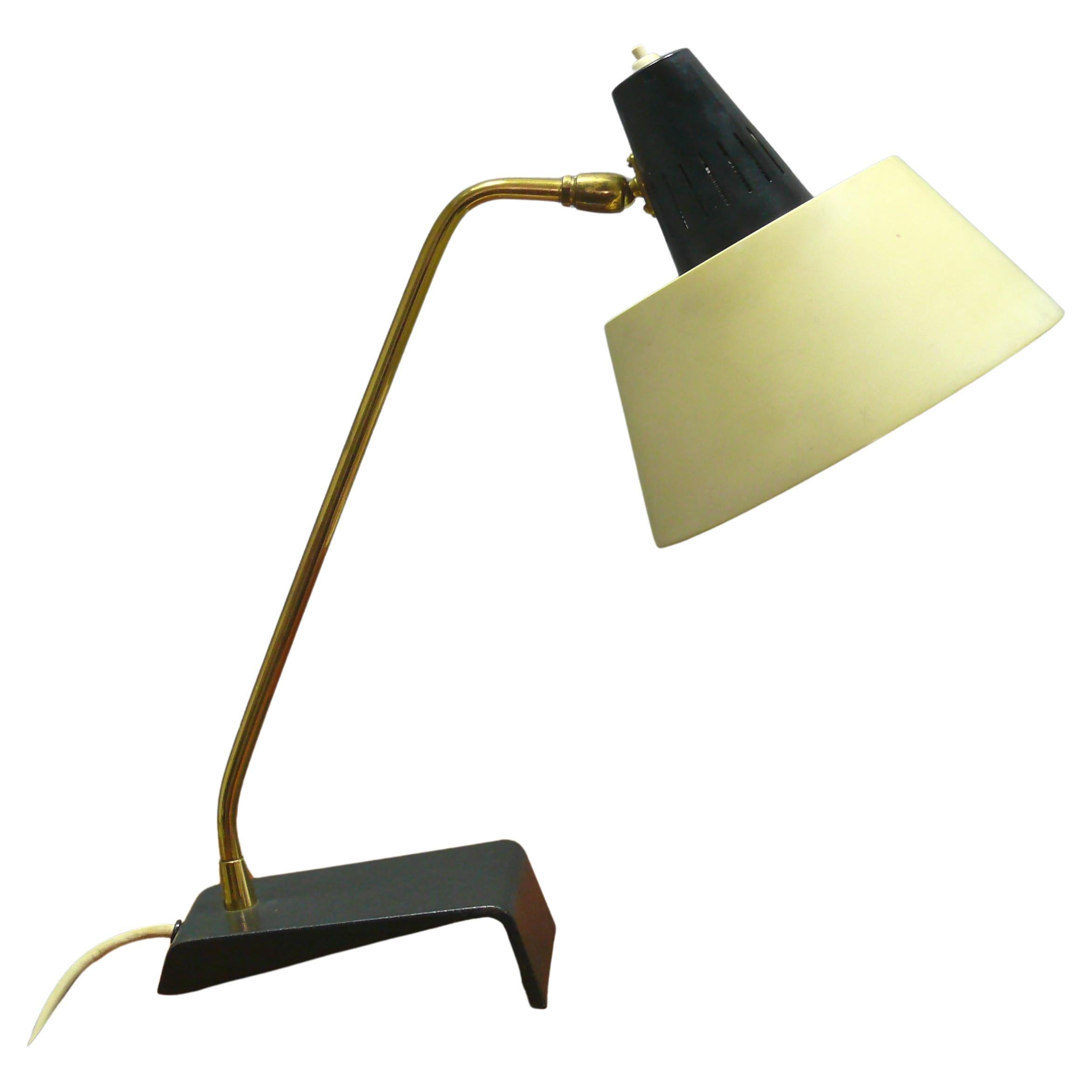 Lampe de bureau des années 1960 fabriquée par Kaiser Leuchten - Allemagne en vente