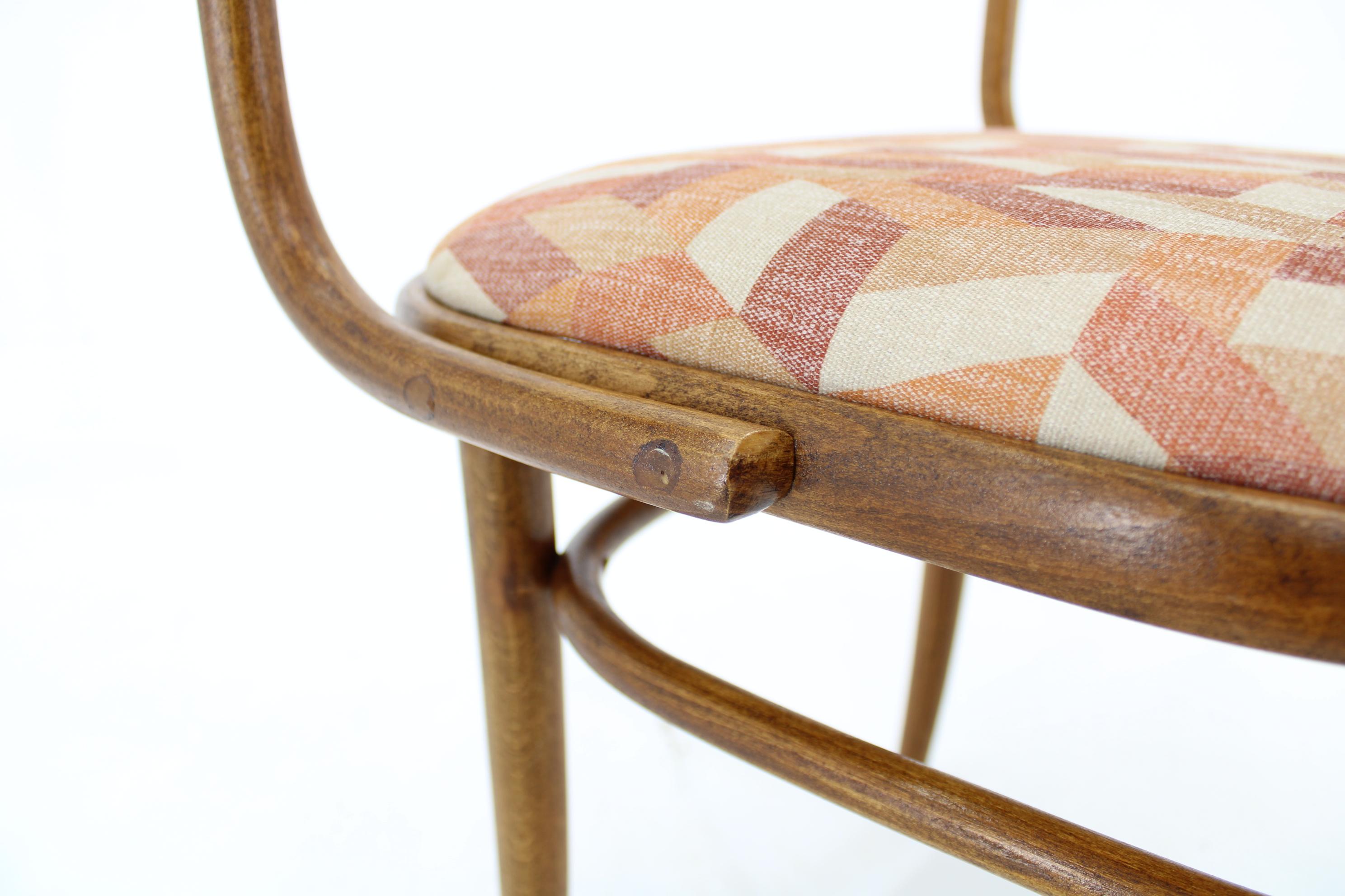 1960s Desk or Side Bentwood Chair by Ton, Czechoslovakia For Sale 9