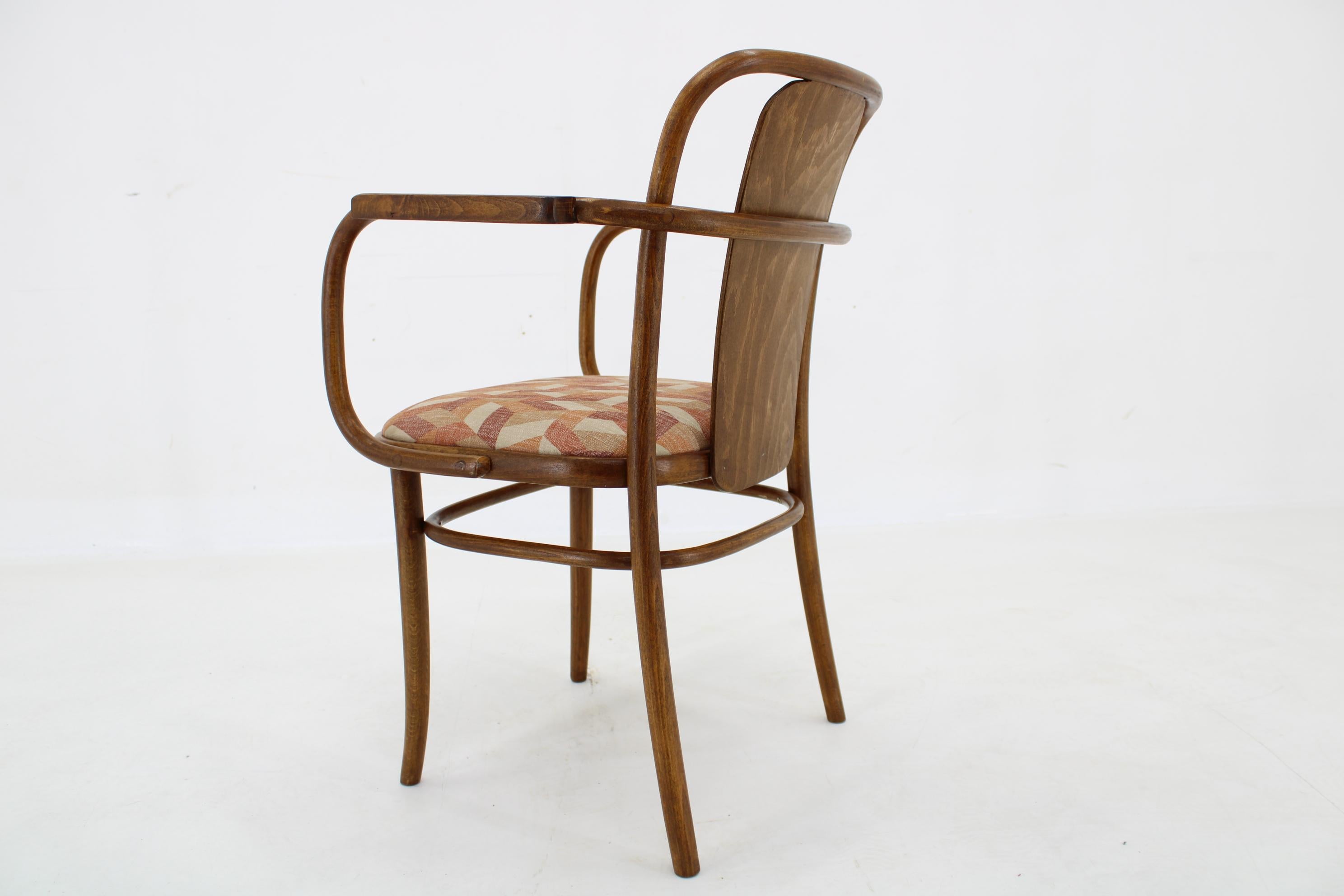 1960s Desk or Side Bentwood Chair by Ton, Czechoslovakia For Sale 1
