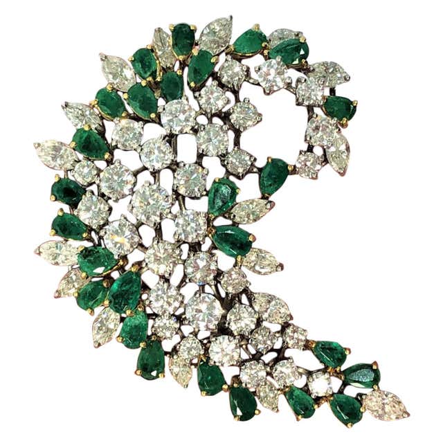 Antique Emerald Jewelry & Watches - 8,089 For Sale at 1stdibs - Page 2