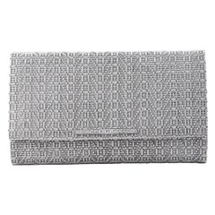 1960's Diamond Ladies Italian 18K White Gold Clutch Purse