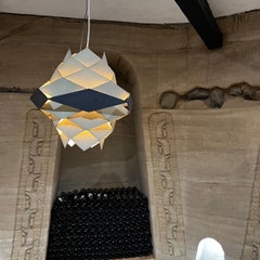 1960s Preben Dal Diamond Symphoni Pendant Light for Hans Følsgaard Denmark