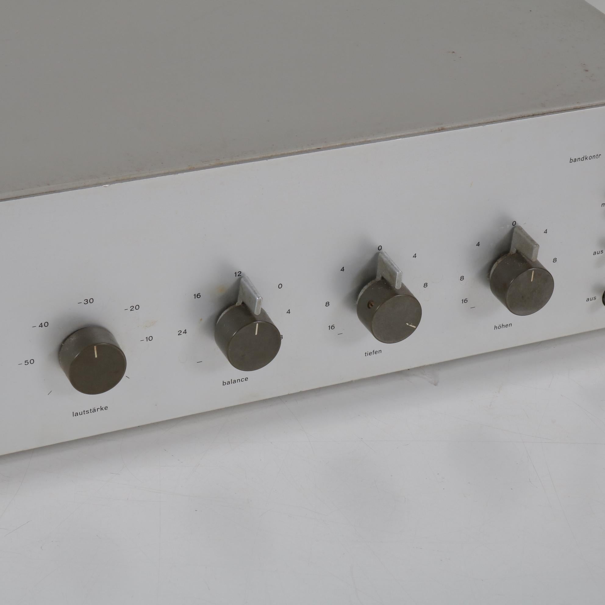 1960s Dieter Rams CSV 60/1 Amplifier for Braun, Germany (Moderne der Mitte des Jahrhunderts)