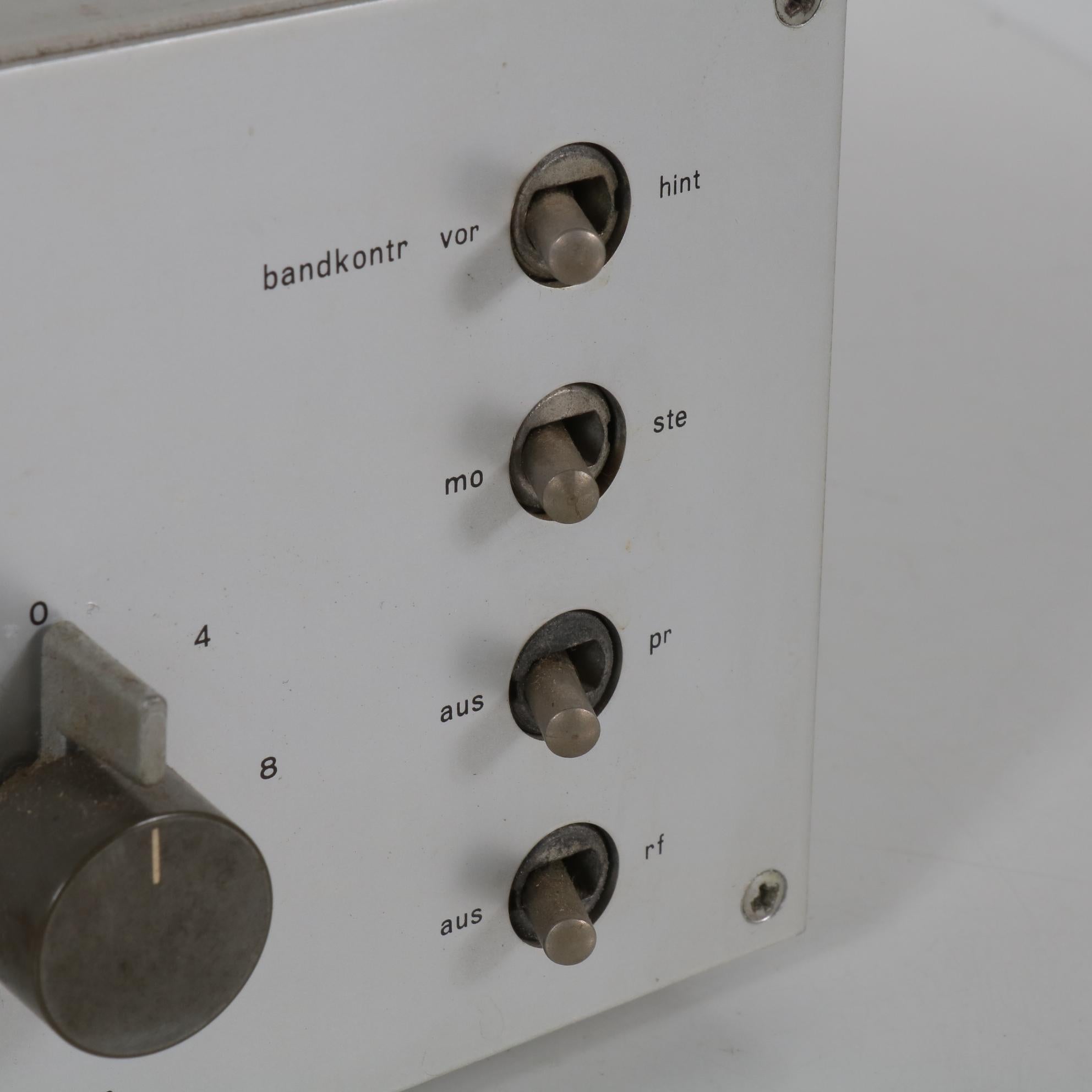 Mid-Century Modern 1960s Dieter Rams CSV 60/1 Amplifier for Braun, Germany