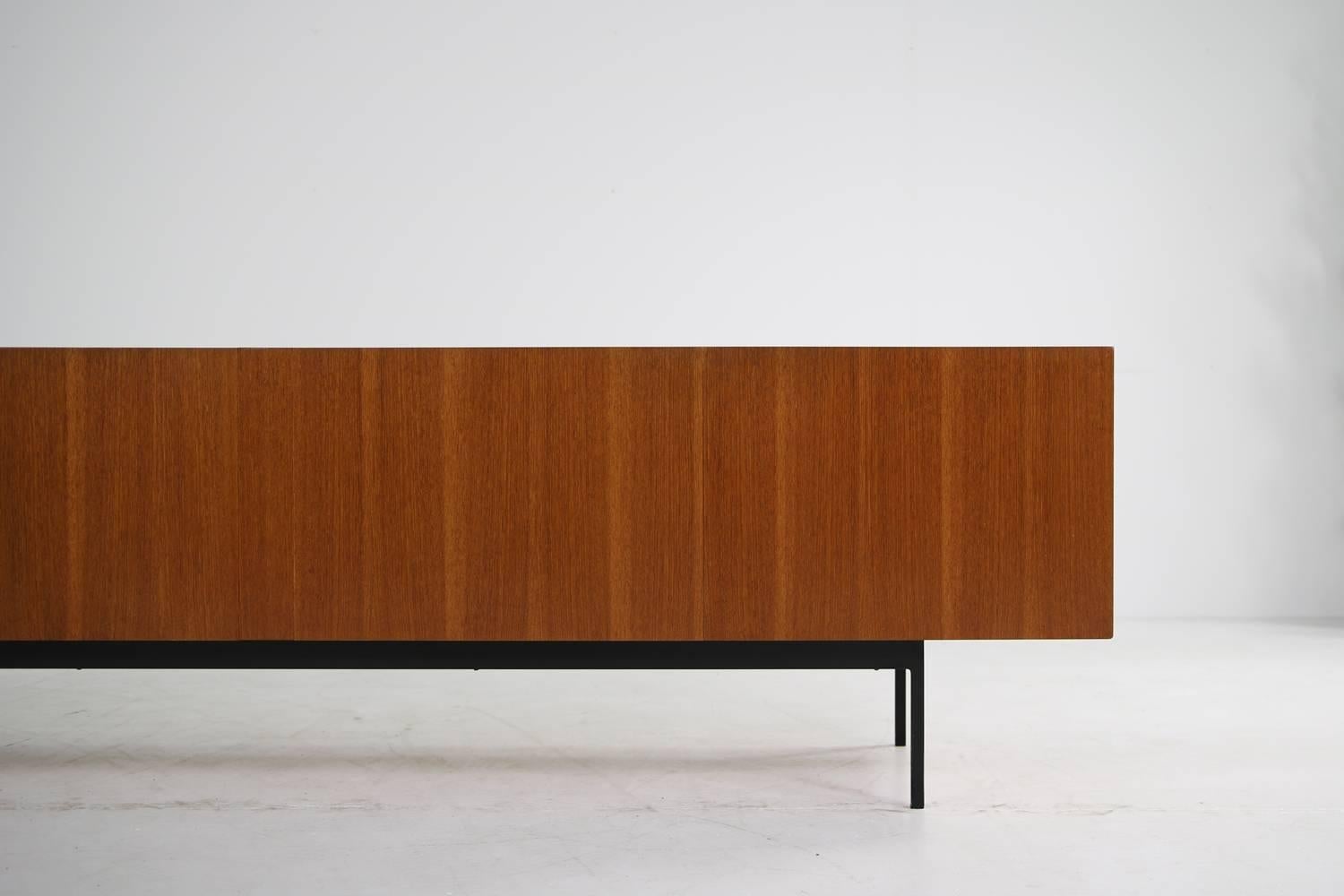 German 1960s Dieter Waeckerlin B40 Teak Sideboard for Behr Credenza, 1963