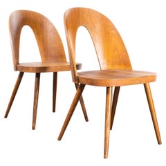 1960's Dining Chairs by Antonin Suman for Ton, Pair