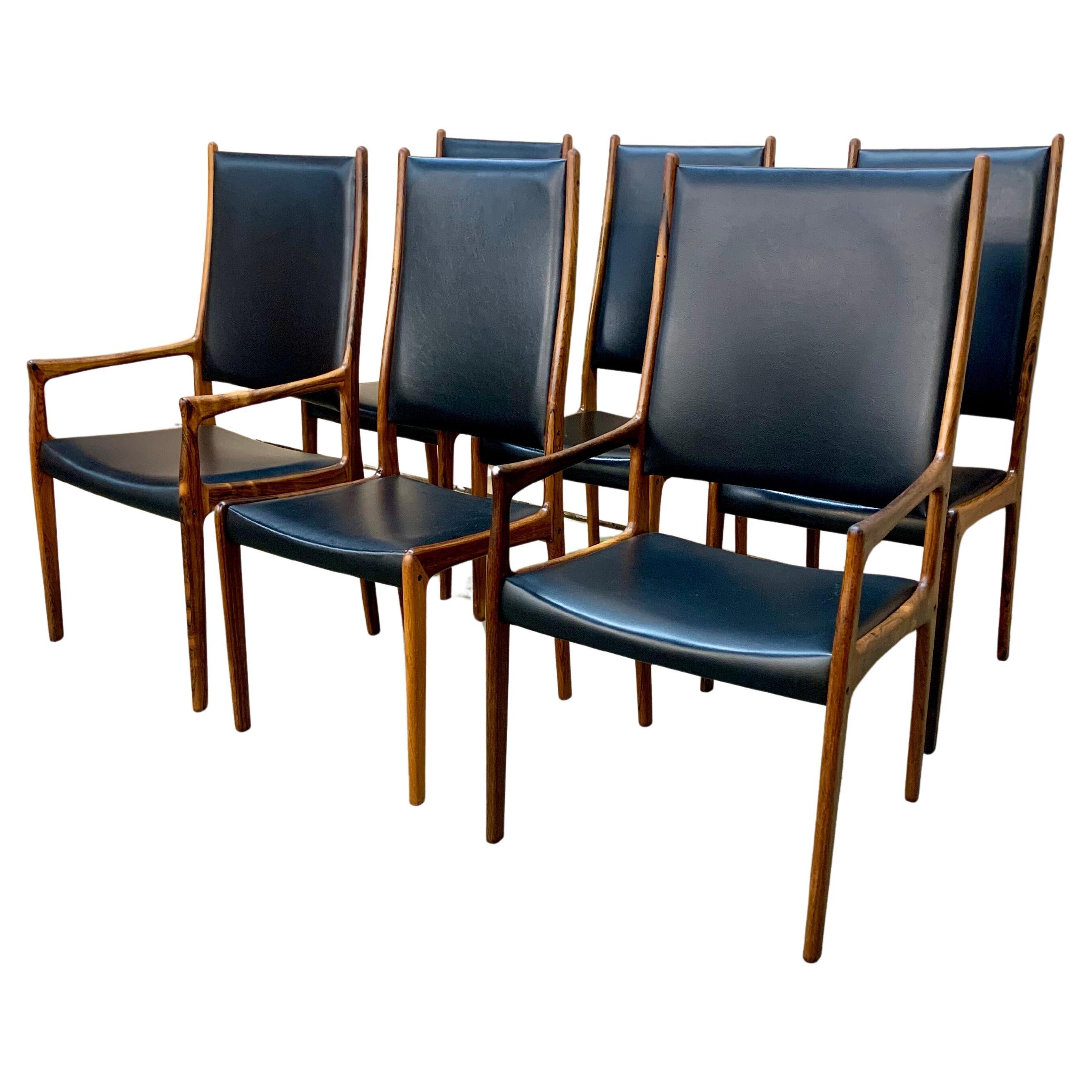 1960s Dining Chairs by Johannes Andersen