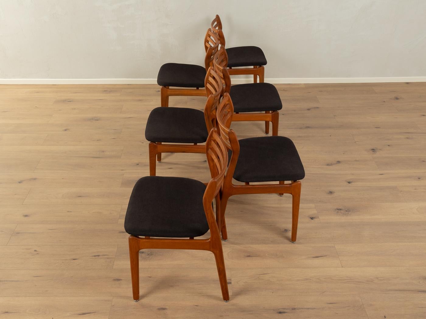 Scandinavian Modern  1960s dining chairs, Farsø Stolefabrik  For Sale