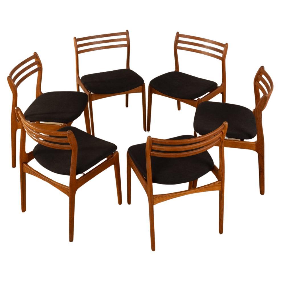  1960s dining chairs, Farsø Stolefabrik  For Sale