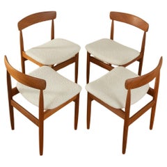 1960s Dining chairs, Farsø Stolefabrik
