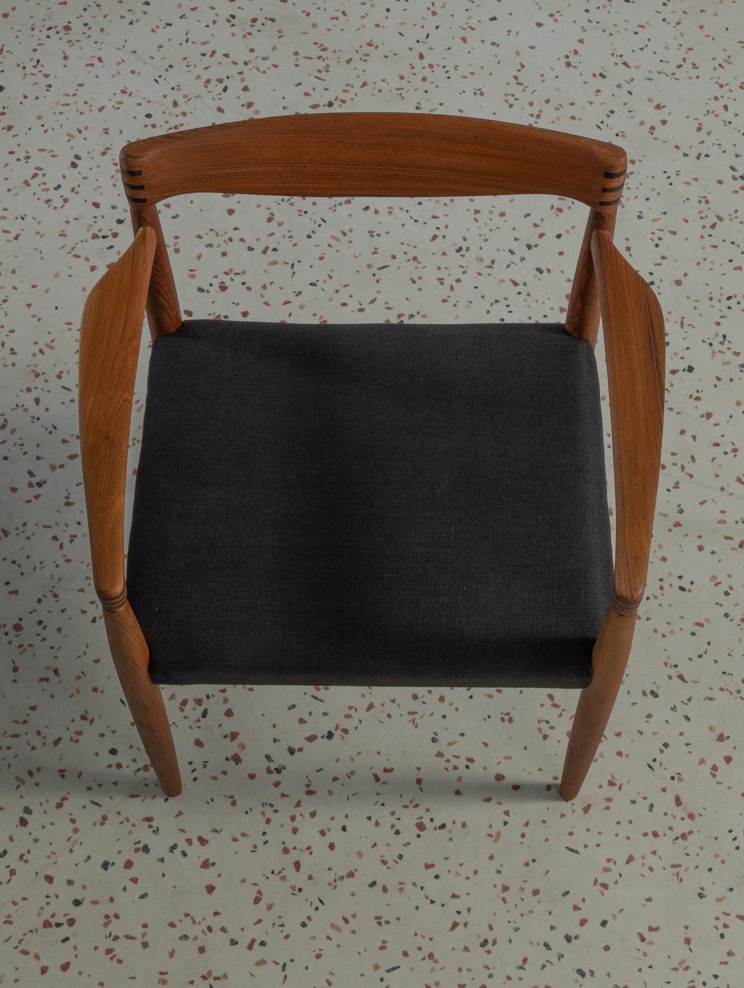 Chaises de salle à manger des années 1960 de Bramin par H.W. Klein en vente 2