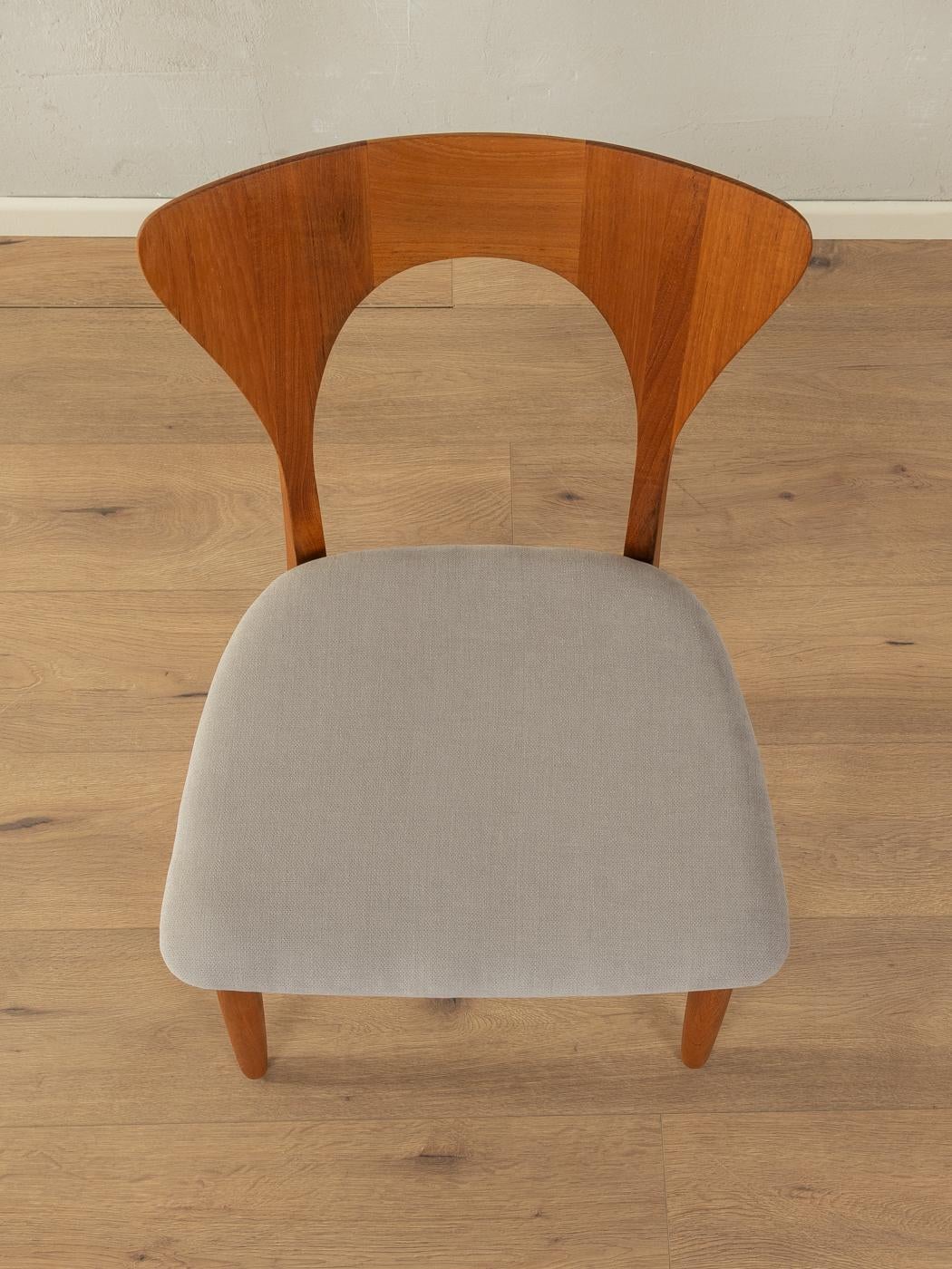  1960s dining chairs, Niels Koefoed  1