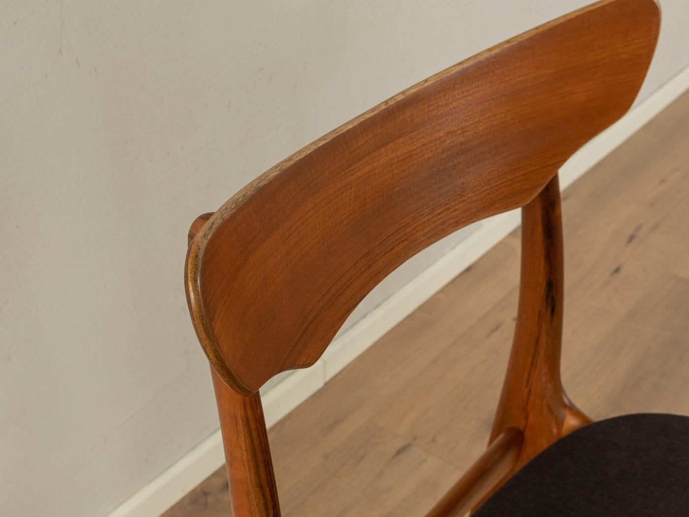 1960s Dining chairs, Schiønning & Elgaard 4
