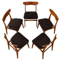 1960s Dining chairs, Schiønning & Elgaard