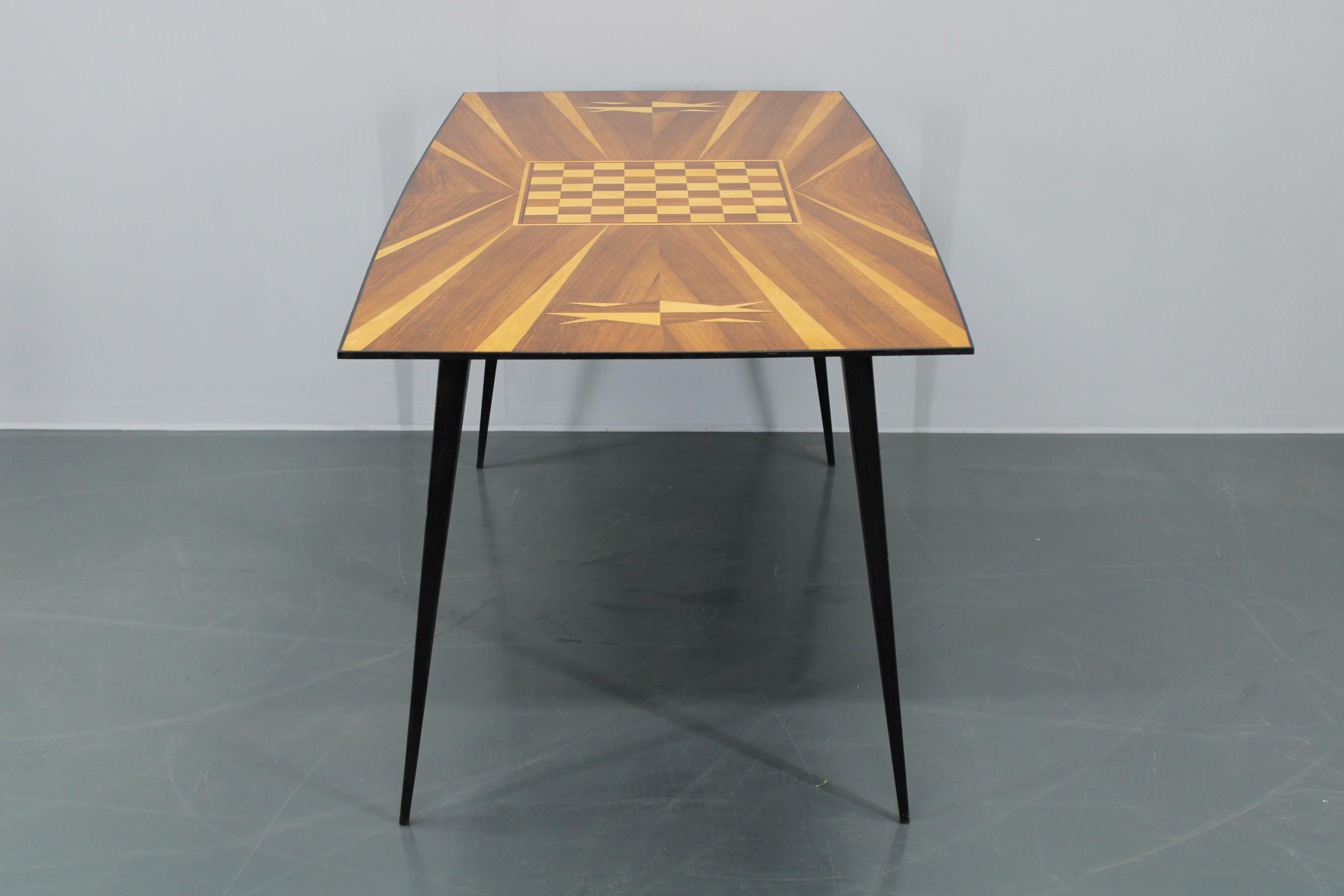 1960s Dining Chess Table , Czechoslovakia For Sale 7