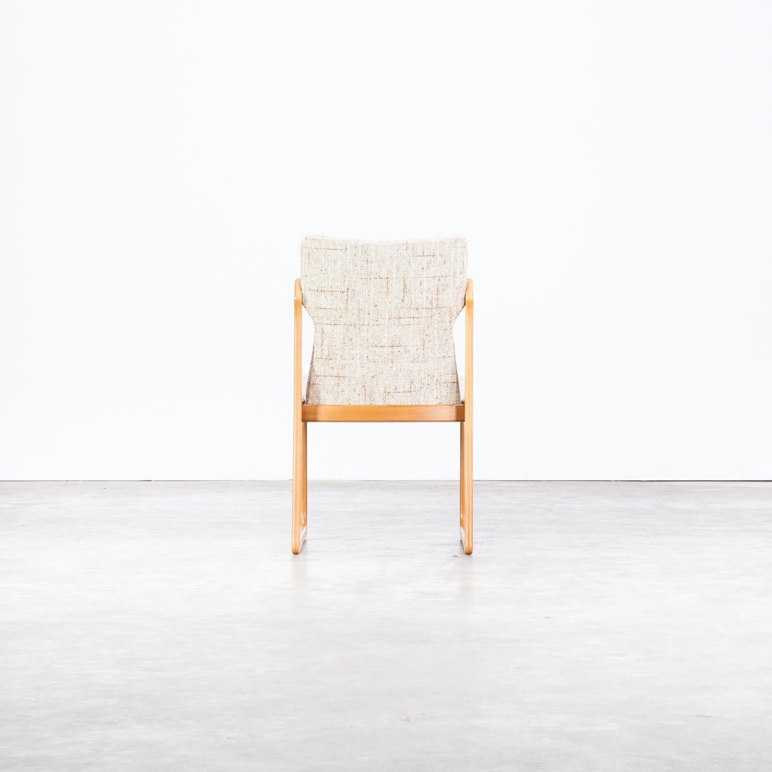 1960s Dining Room Chair for Vamdrup Stolefabrik Denmark Set of 5 For Sale 3