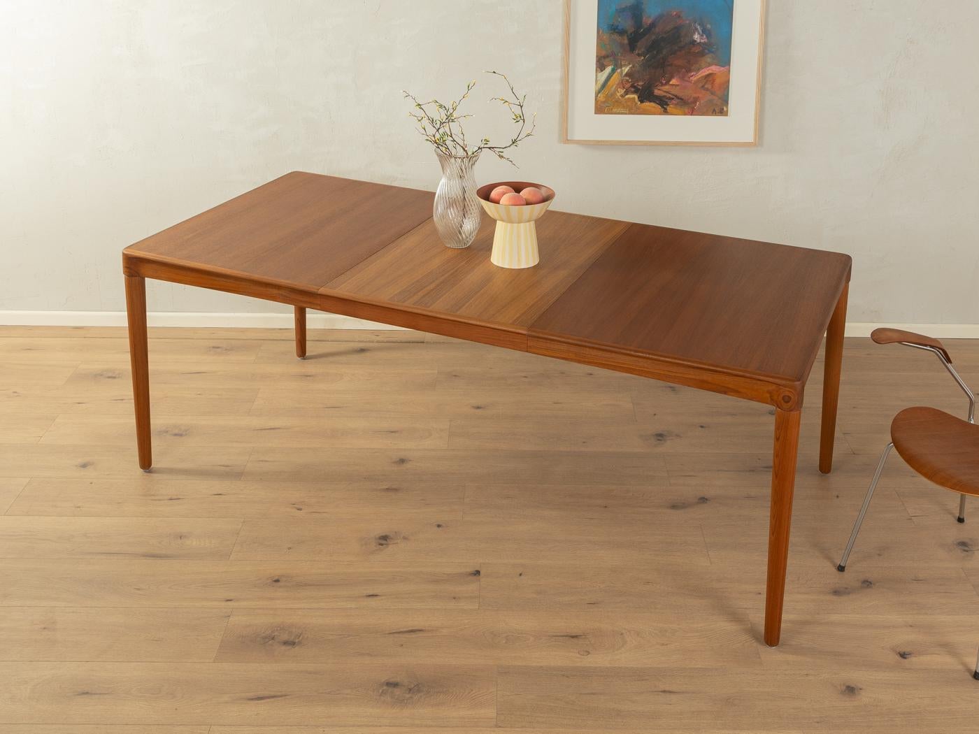 Mid-Century Modern 1960s Dining Table, Bramin  For Sale