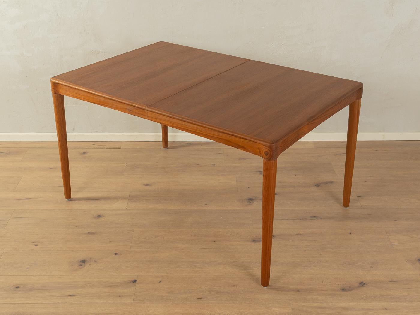 Teak 1960s Dining Table, Bramin  For Sale