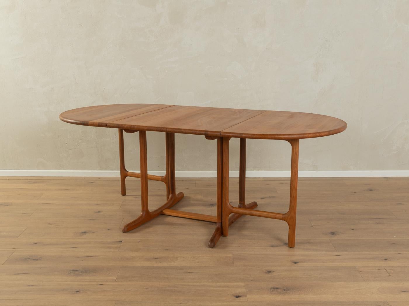 Danois 1960s Table de salle à manger, Gudme en vente