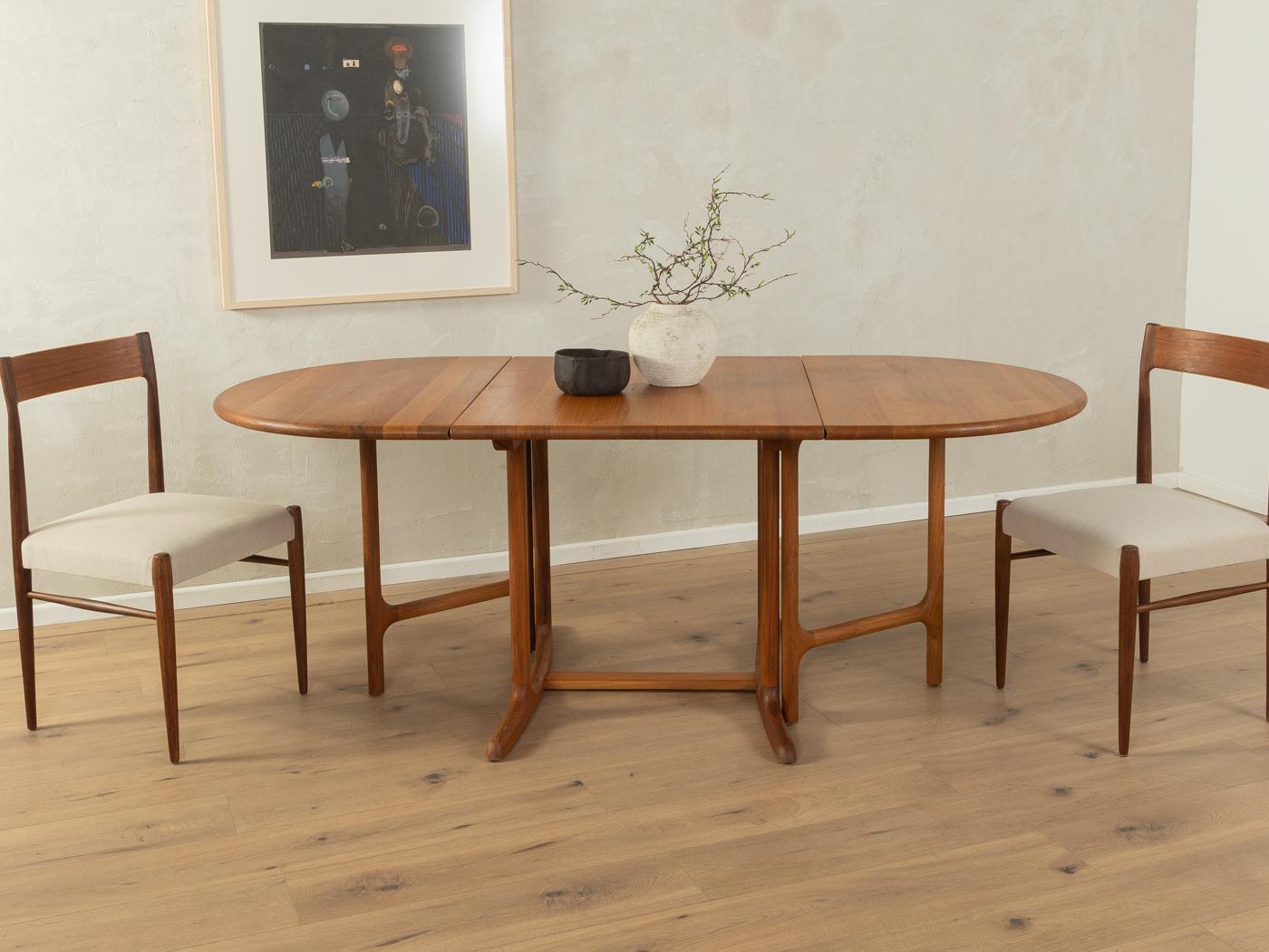 1960s Dining table, Gudme Møbelfabrik 1