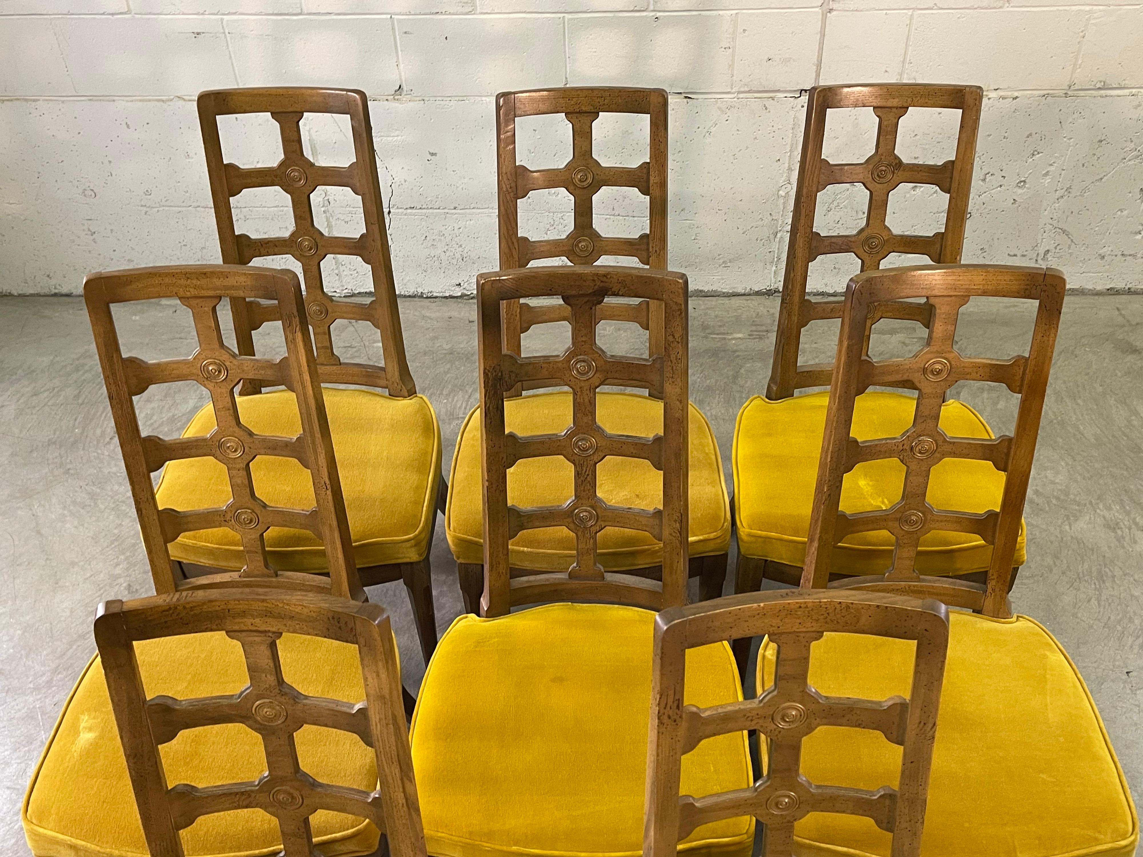 1960s Dining Table with 8 Chairs 5
