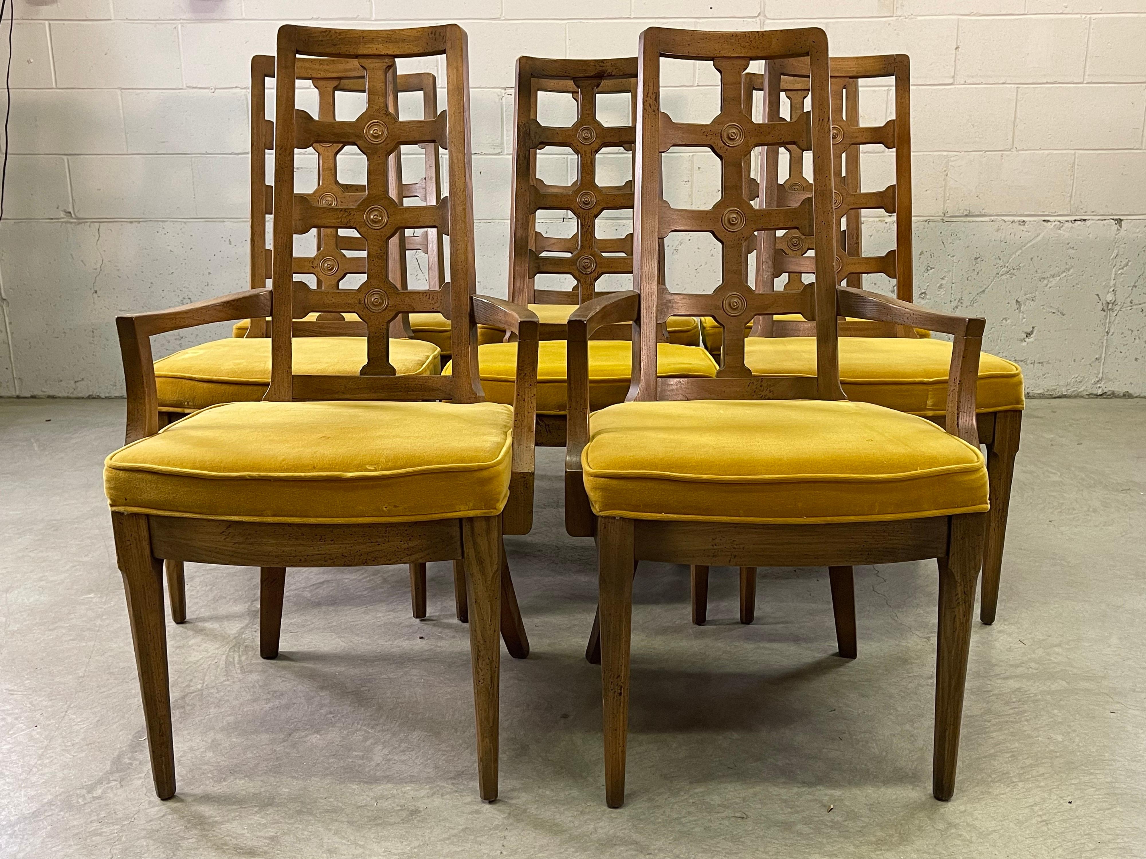 1960s Dining Table with 8 Chairs 6