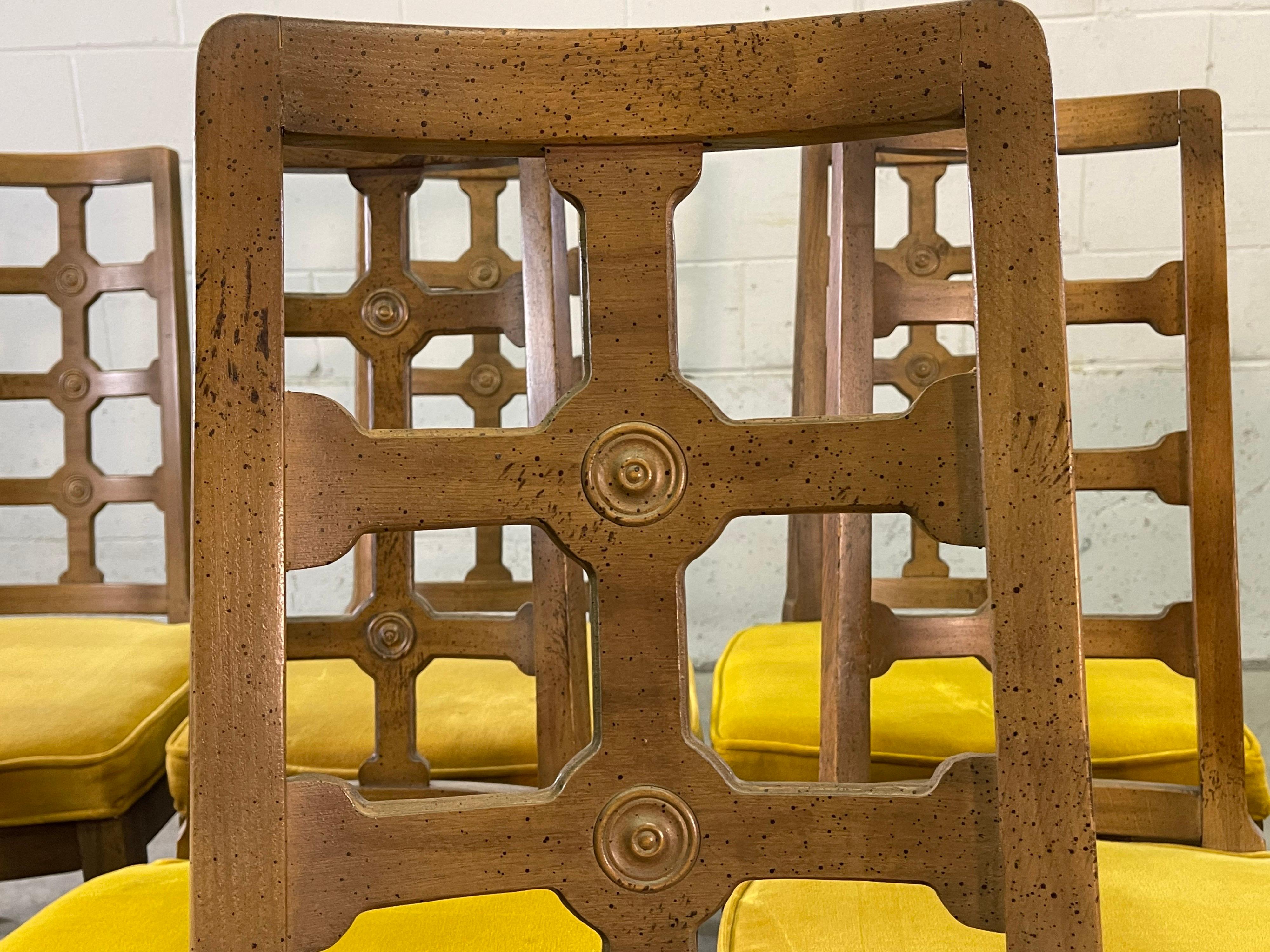 1960s Dining Table with 8 Chairs 8