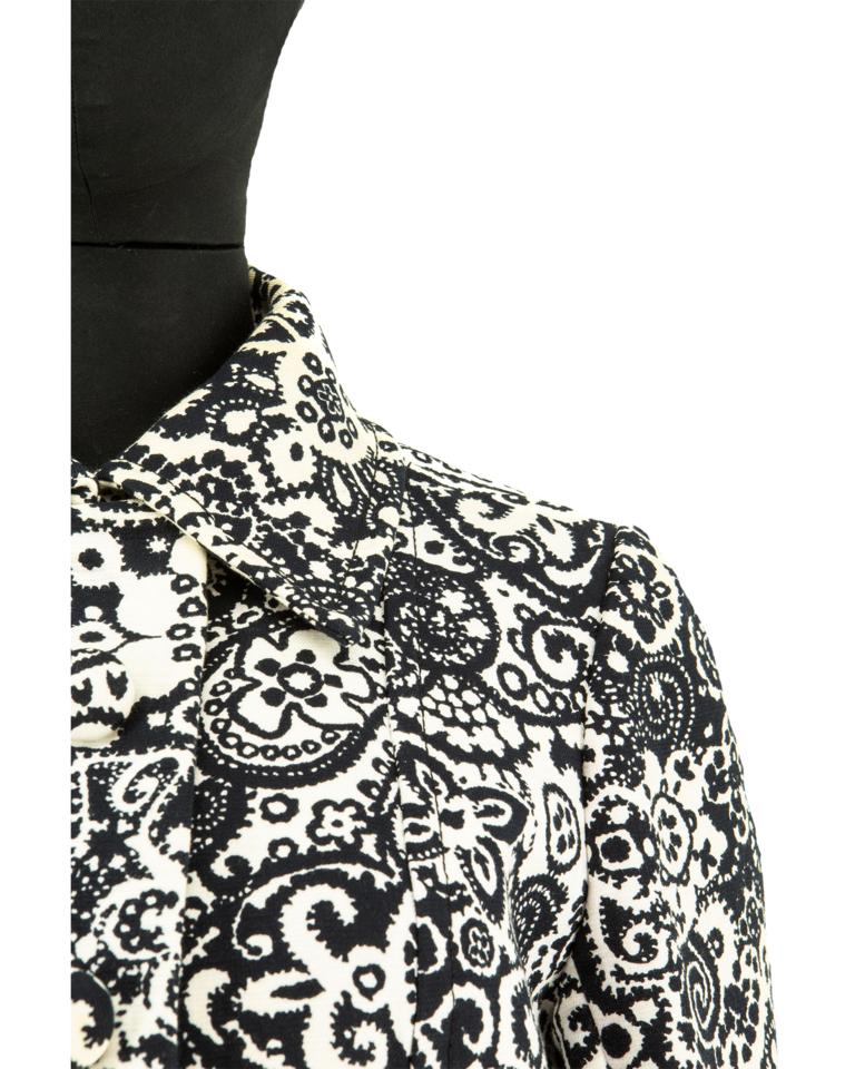 1960s Diorling by Christian Dior Paisley Print Coat In Good Condition In London, GB