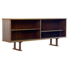 1960s Display Cabinet by Dyrlund in teak and sliding glass