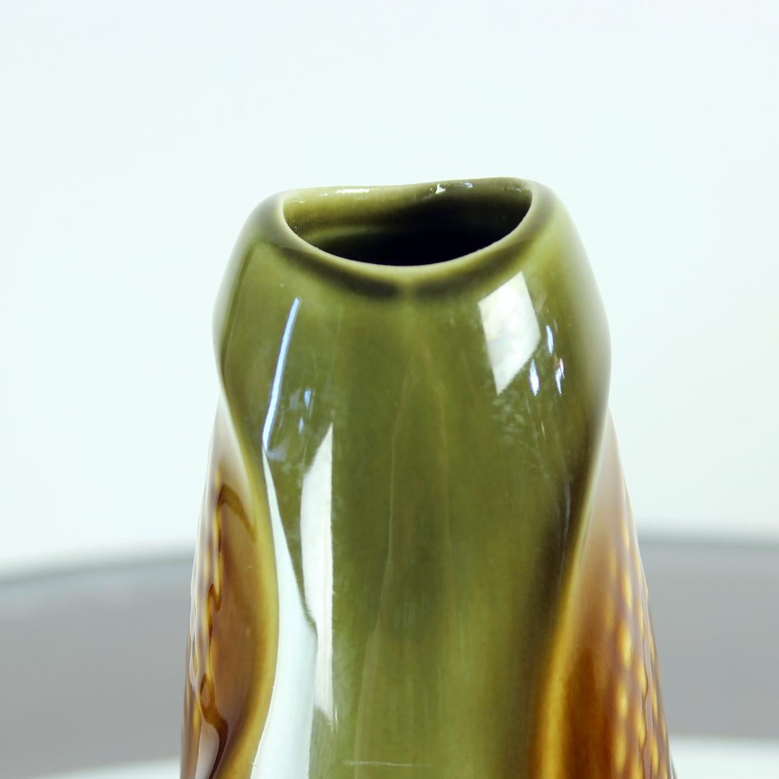 Mid-20th Century 1960s Ditmar Urbach Ceramic Vase For Sale