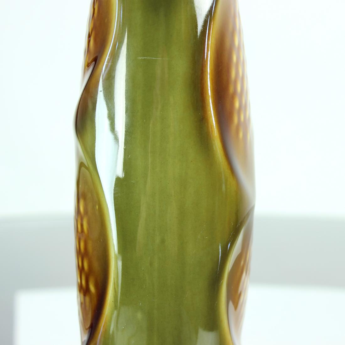 1960s Ditmar Urbach Ceramic Vase For Sale 1