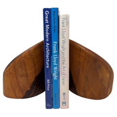Don Shoemaker Cocobolo Sculptural Bookends for Señal, Mexico, 1960s