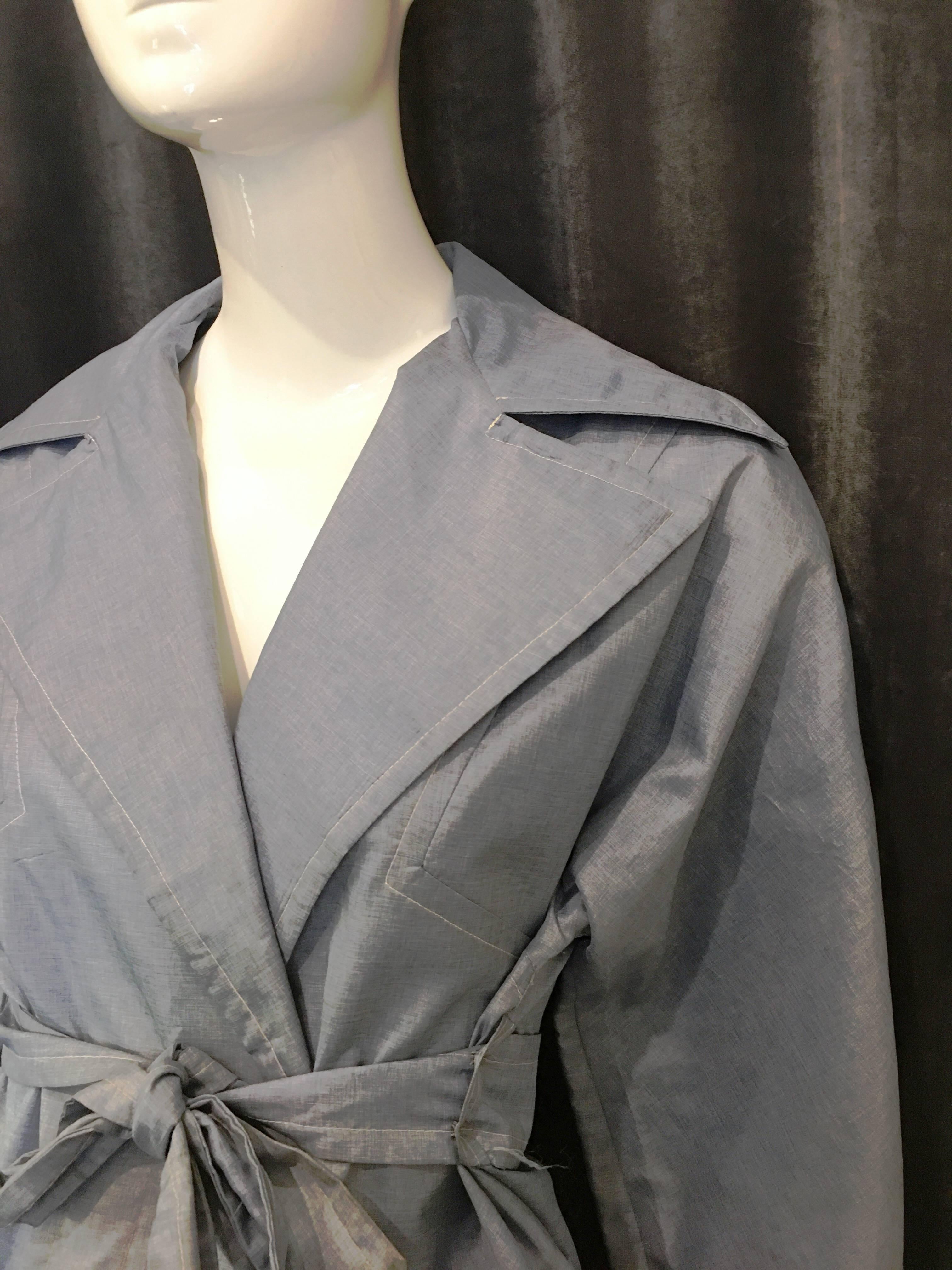 Donald Brooks for Main Street Blue Jacket, 1960s  In Excellent Condition For Sale In Brooklyn, NY