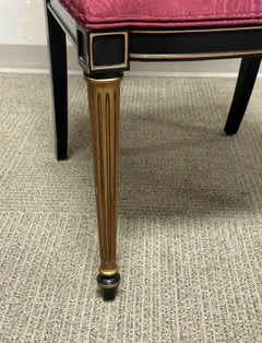 1960er Dorothy Draper Regency-Esszimmerstühle für Henredon, 8er-Set, Regency