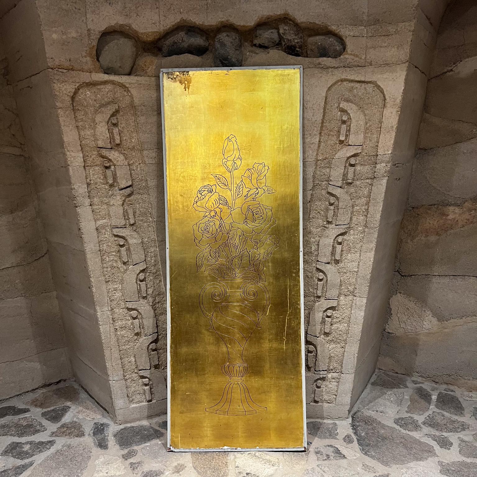 gold leaf door