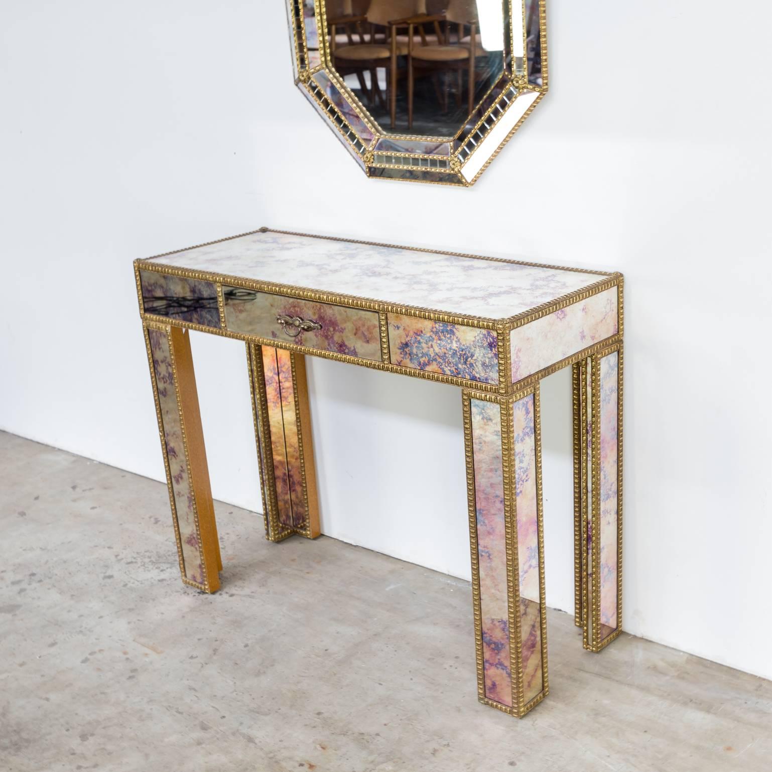 1960s dressing table with mirror